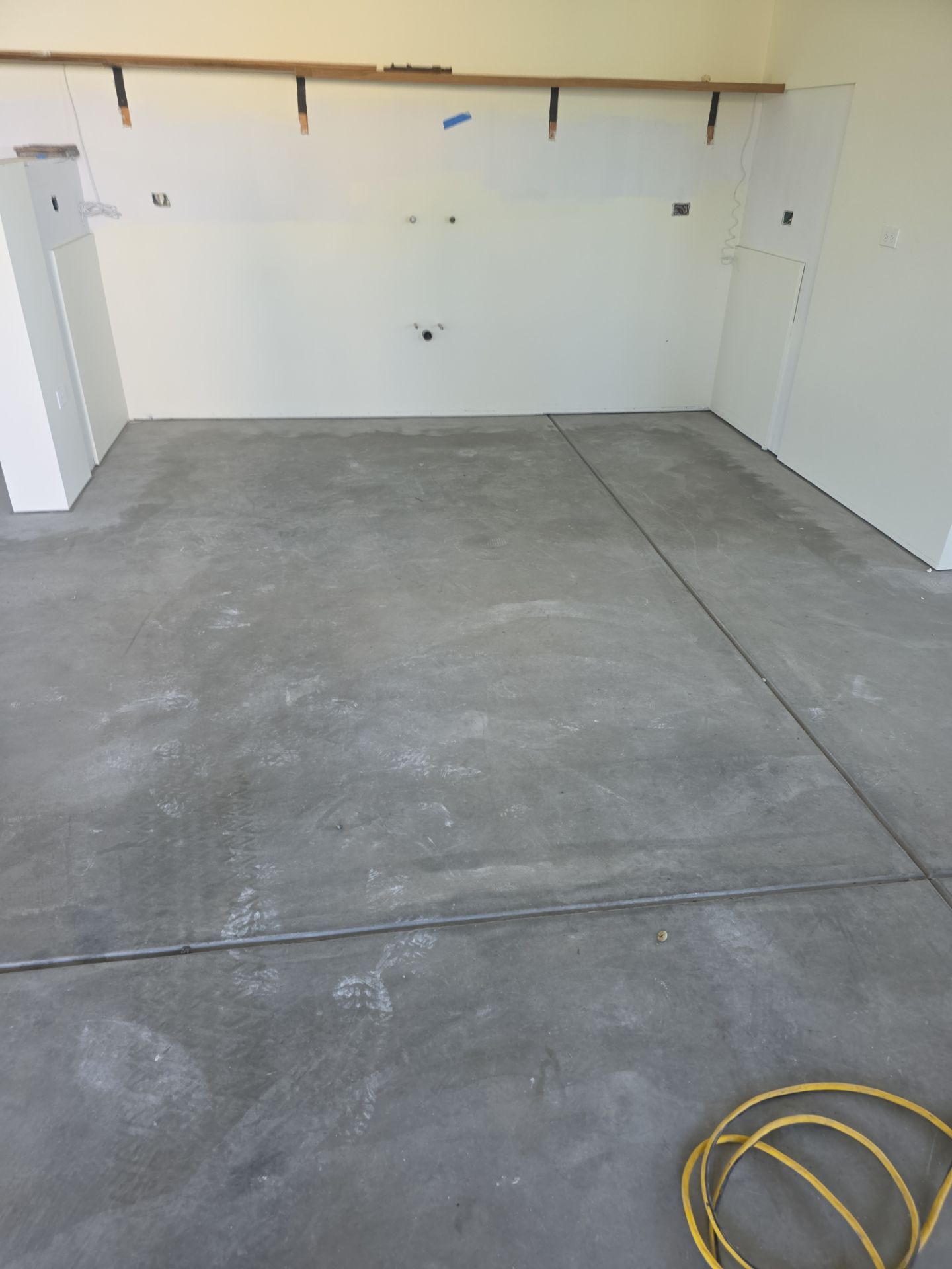 Interior Shop Epoxy Floor Coating with Moisture Barrier in Cambria by MGP Coatings