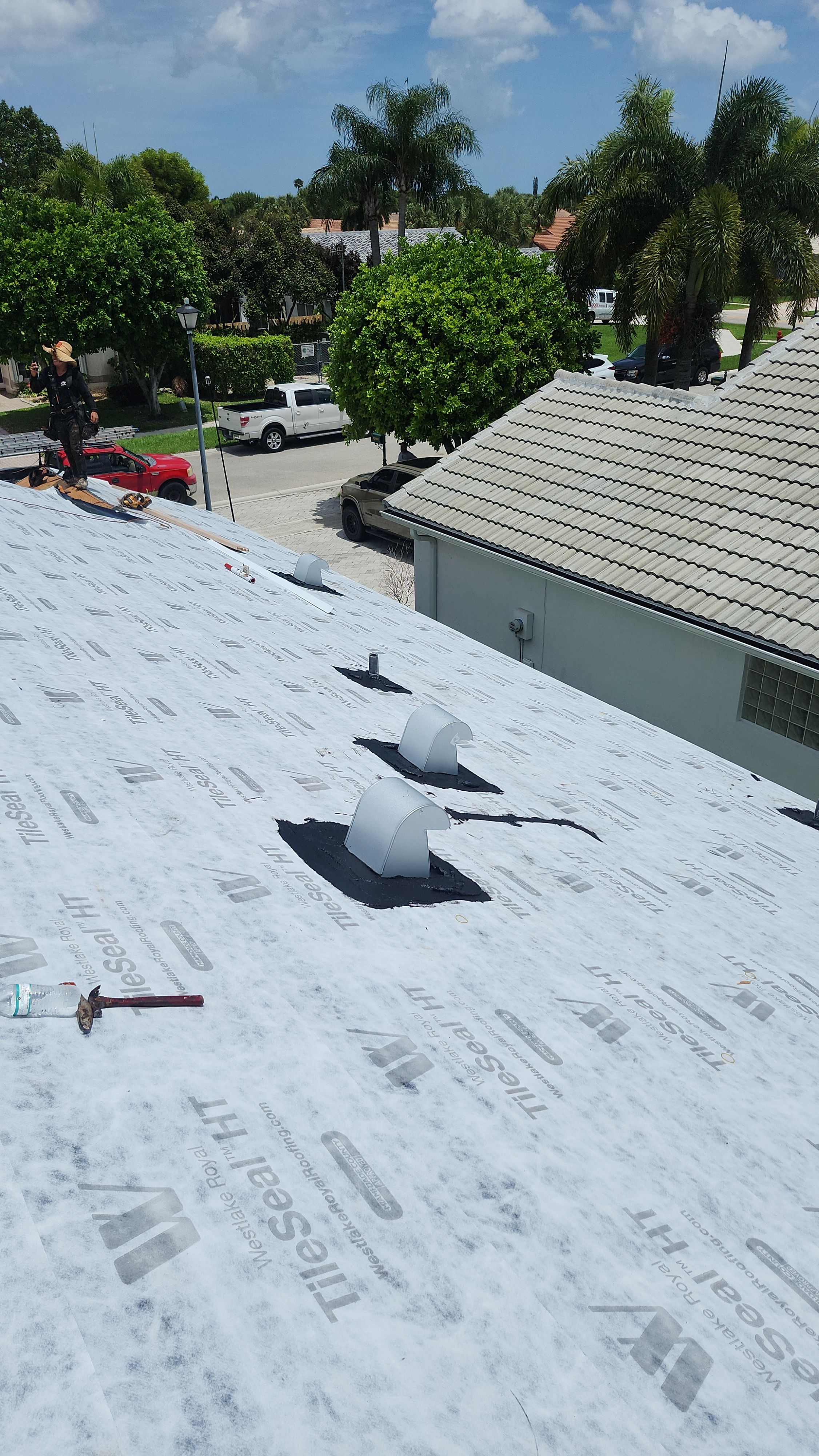 Comprehensive Concrete Tile Roof Replacement for Boca Raton Residence by Aastro Roofing