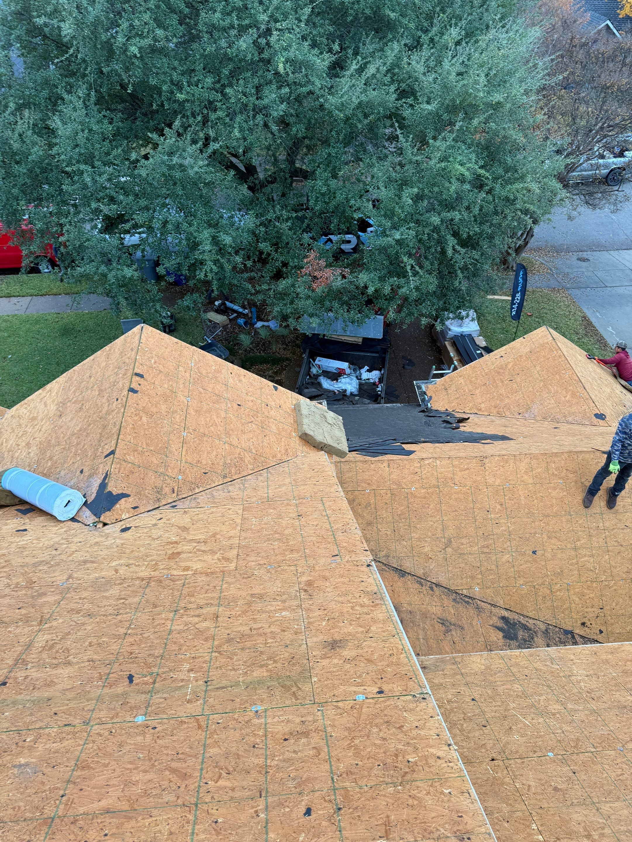 Residential Roof Replacement using GAF HDZ - Weathered Wood by Elite Roofing LLC