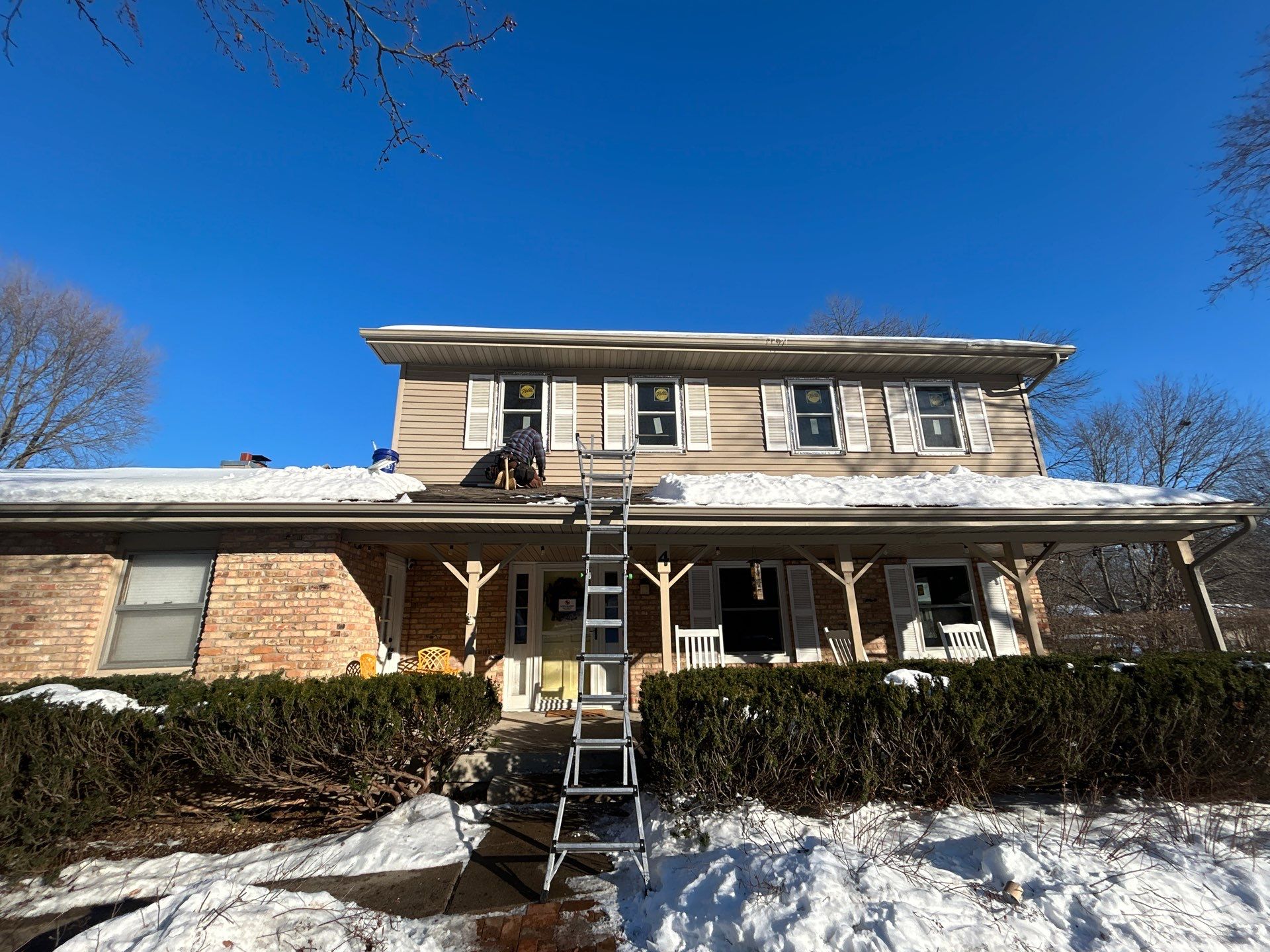 Clean & Classic Window Upgrade with Pella 250 Series by United Windows and Siding LLC