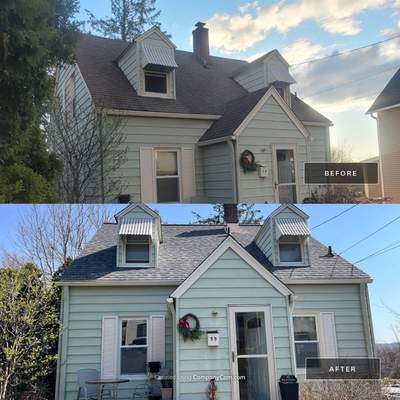 Once a customer of DiGiorgi, Always a customer of DiGiorgi-  Shelton roof edition