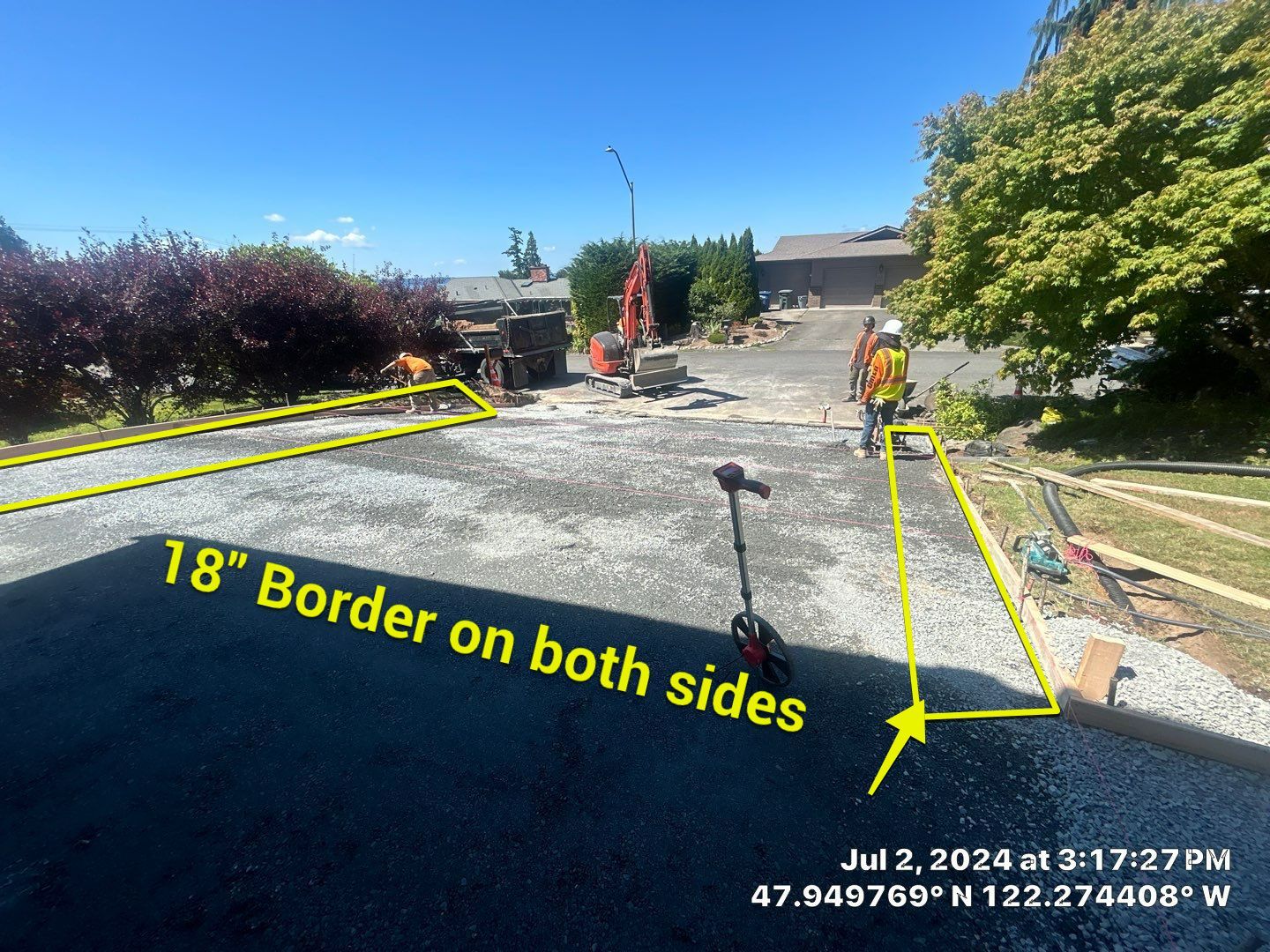 Jacob | Concrete Driveway  by Jireh Asphalt & Concrete Inc 