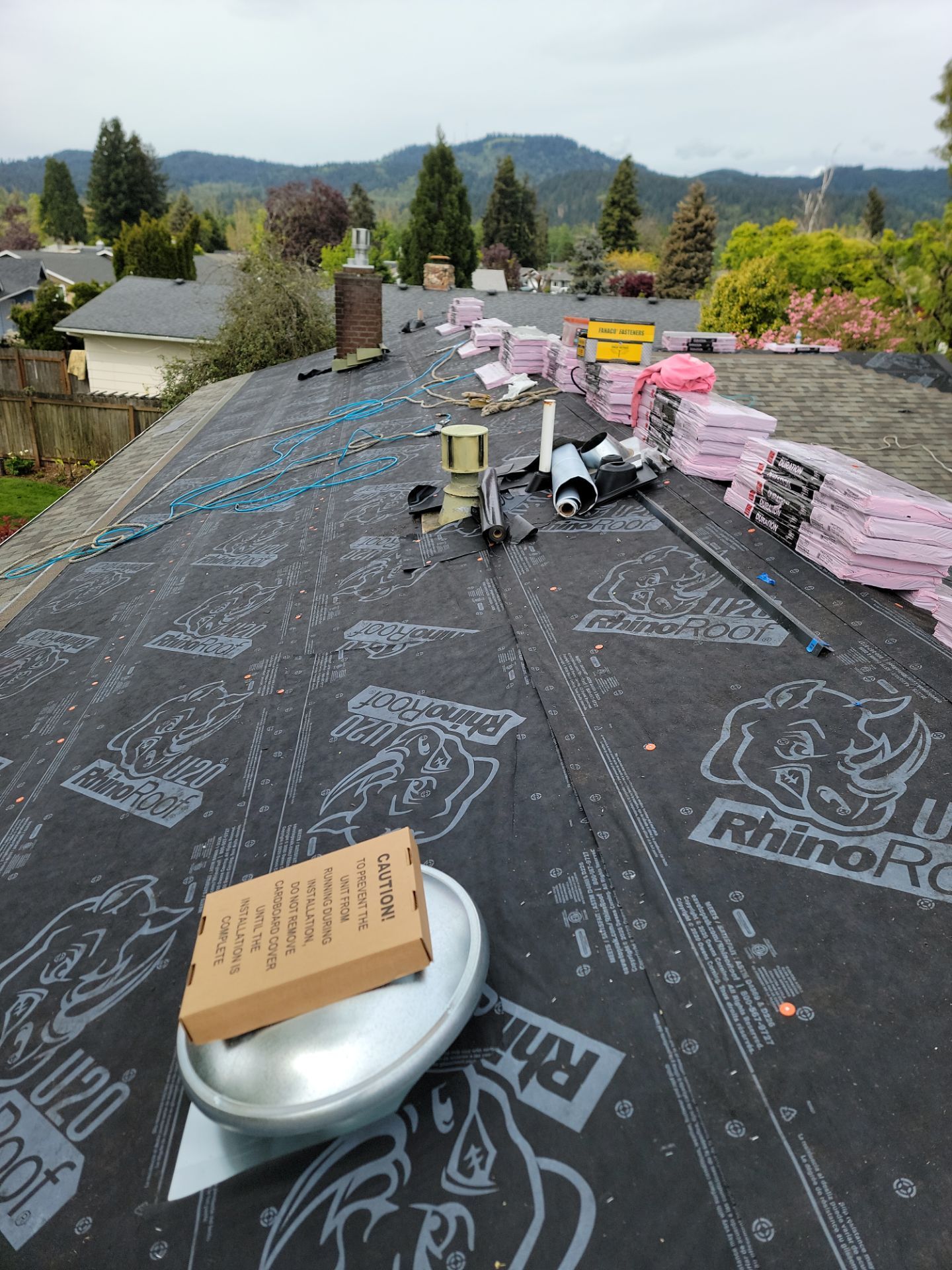 Residential Reroof using Owen's Corning Roofing System by BEST Roofing & Waterproofing