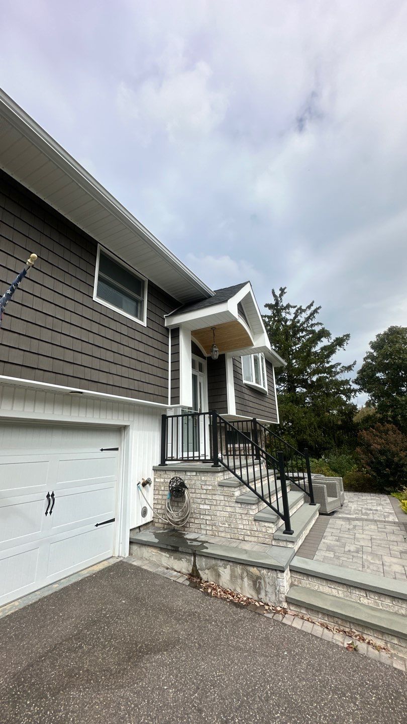 Full House Installation by Above All Gutters 