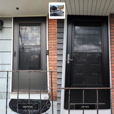 Storm Door and Window Installation 