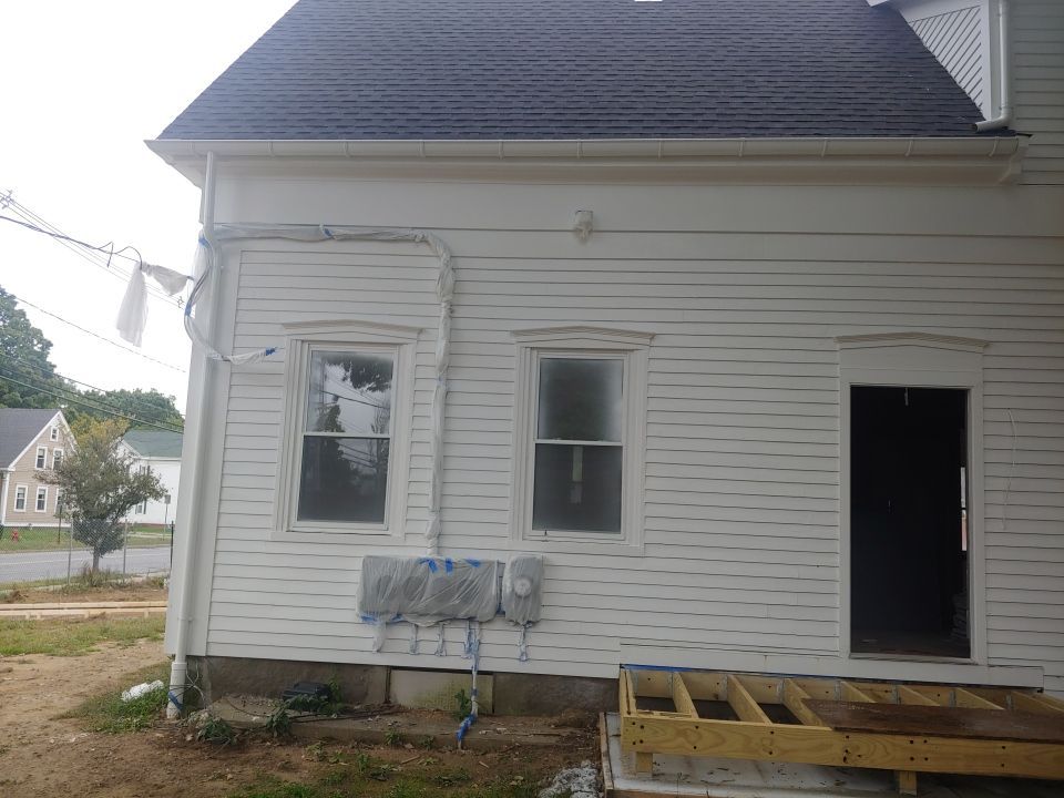 Bridgewater, MA Gutter Installation using Half Round Aluminum Gutter by Gutter Pro Enterprises