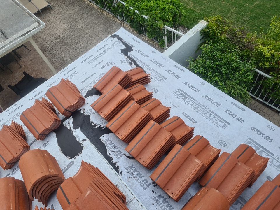 Residential Roofing Installation using Eagle Roofing Tile by BLUES BROTHERS ROOFING