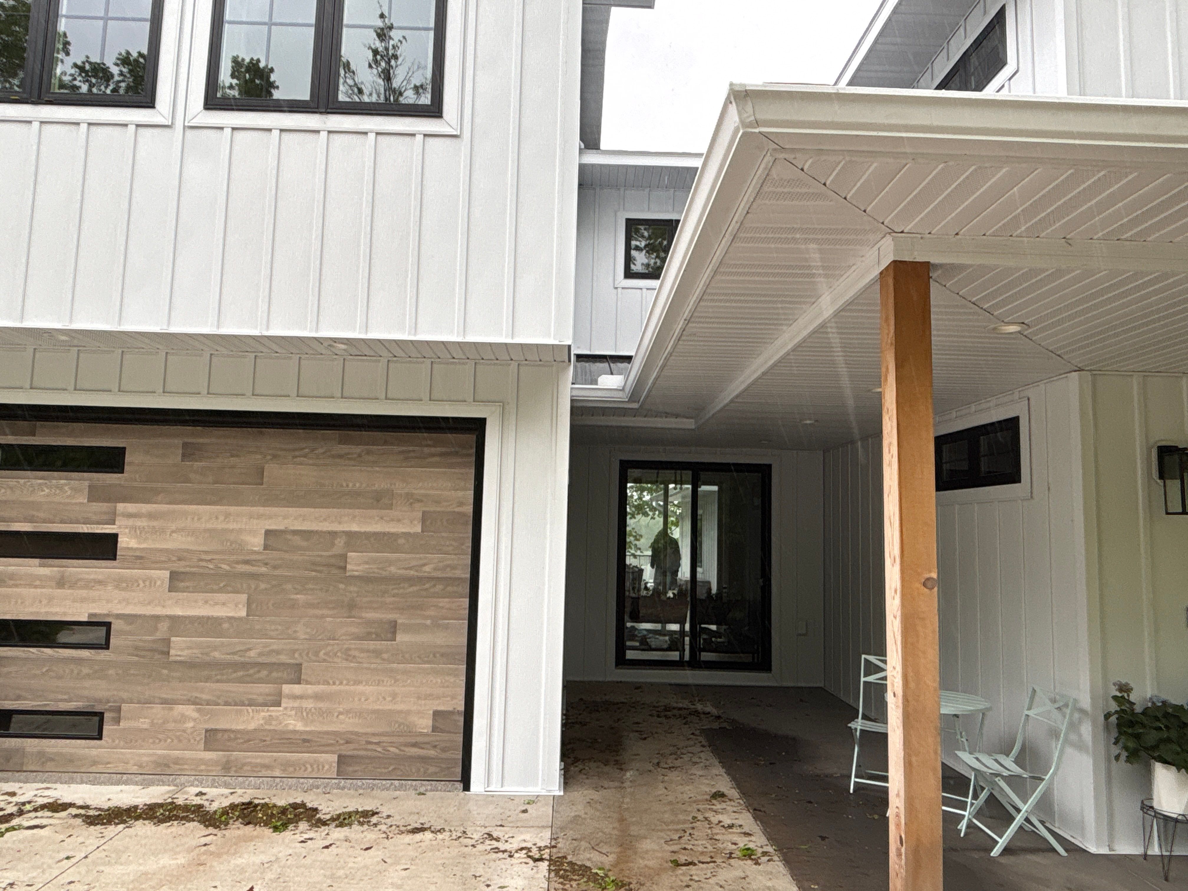 6-Inch White Seamless Gutters with Leaf Blaster Pro Gutter Covers – Cold Spring, MN by Next Level Seamless Gutters / Exteriors Inc.