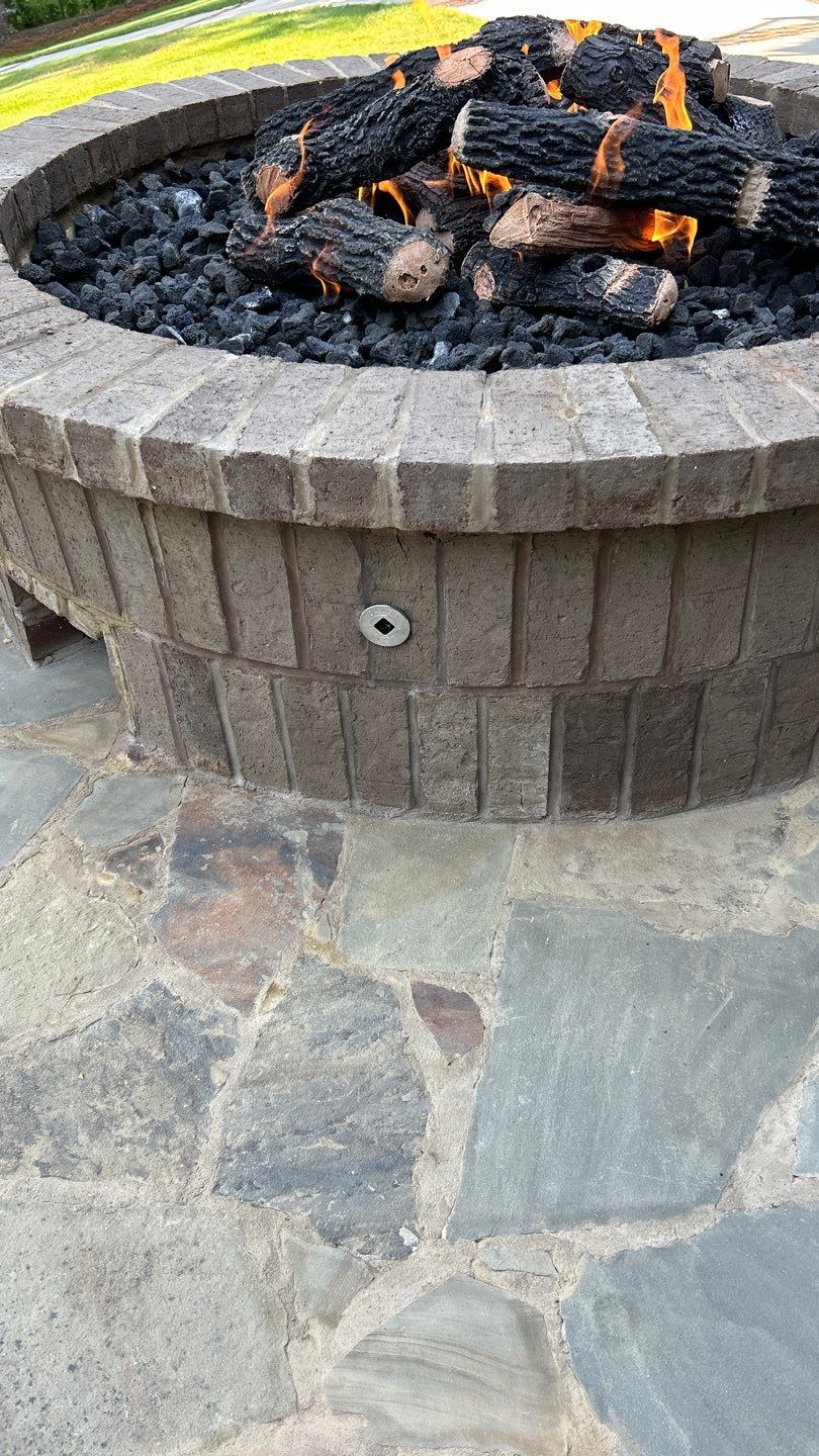 Outdoor Log Set by Smucker Mechanical