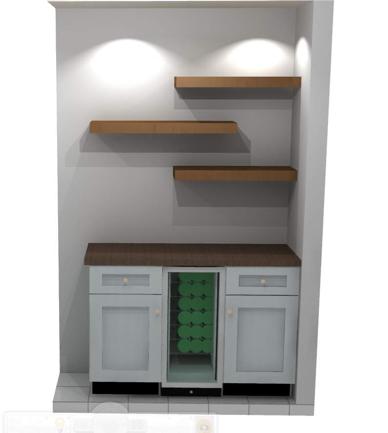 Home Remodel using Wood by Home Concepts Construction