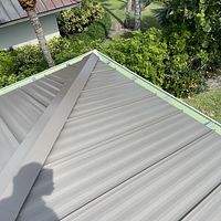.032 Aluminum 1.5" Mechanical Seam Medium Bronze by Total Roofing System The Metal Roof Experts