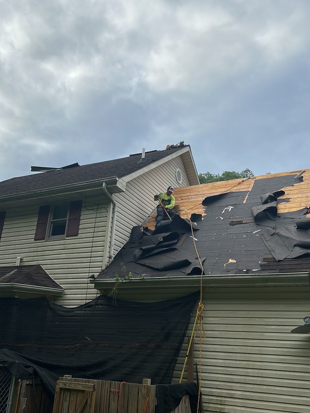 Residential Roofing Installation using Metal by Mr. Roofer