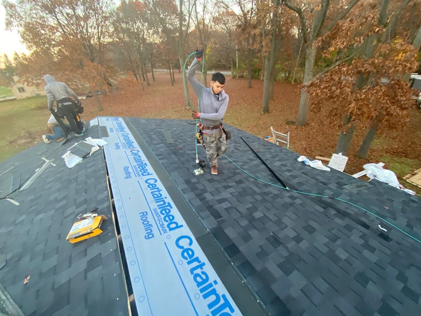 Roof Replacement using CertainTeed Landmark Pro by 180 Contractors