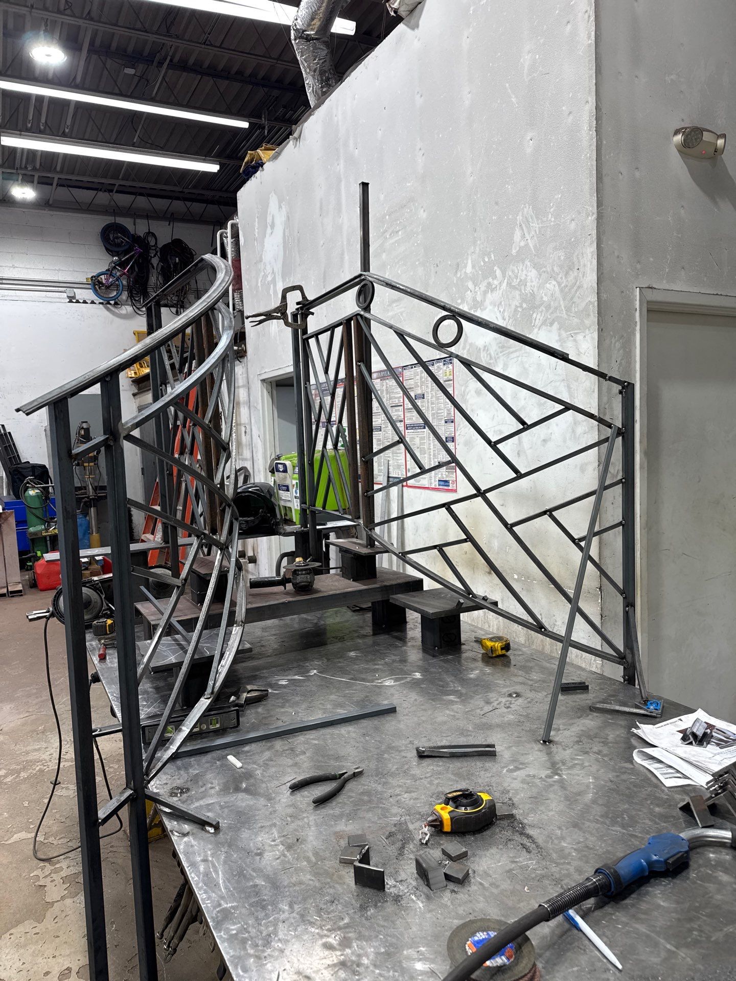 Modern Chippendale Iron Railings – Residential Installation – Potomac, MD by Capitol Iron Works