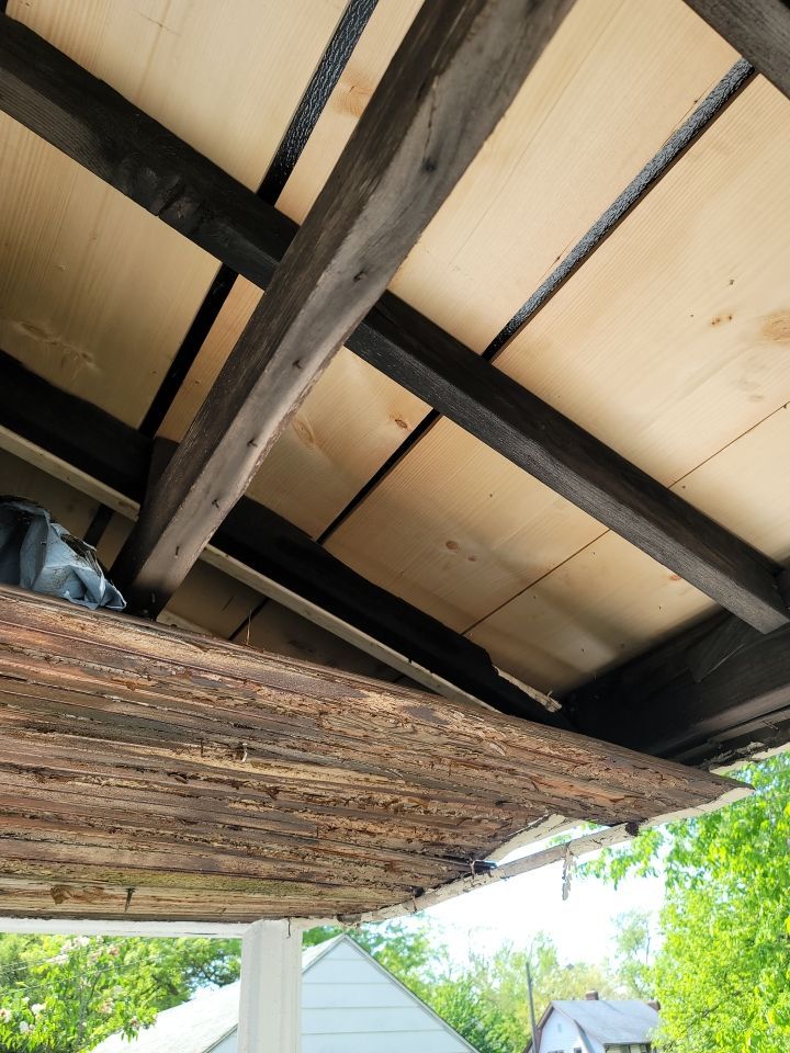 ATLAS PINNACLE COLOR: SCOTCHGARD BLACK SHADOW DRIP EDGE: WHITE by Eagle Eye Roofing