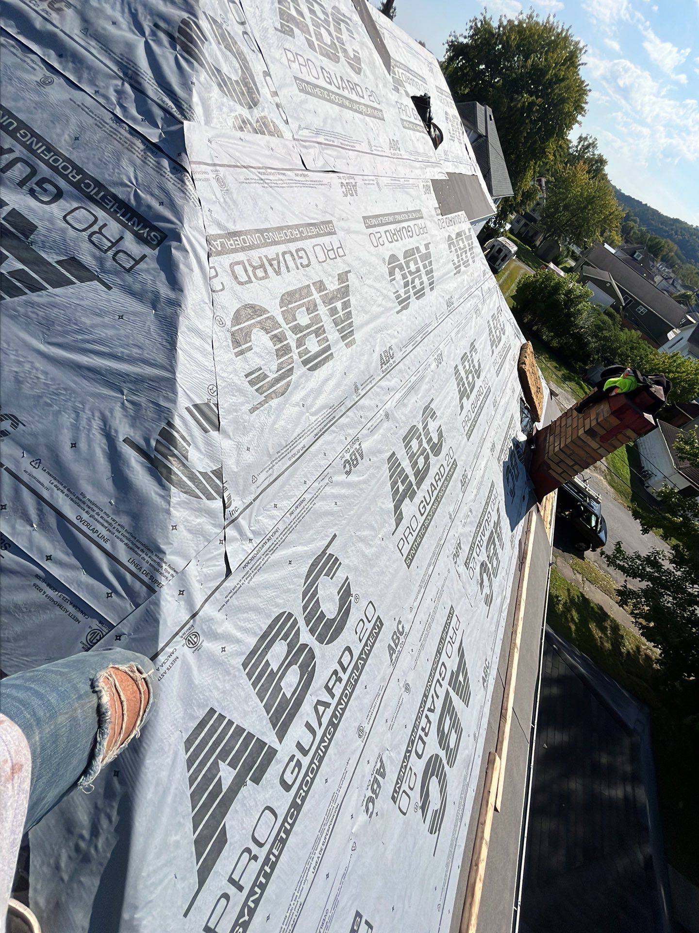 Residential Roofing Installation using Timberline HDZ by Rainstoppers Roofing