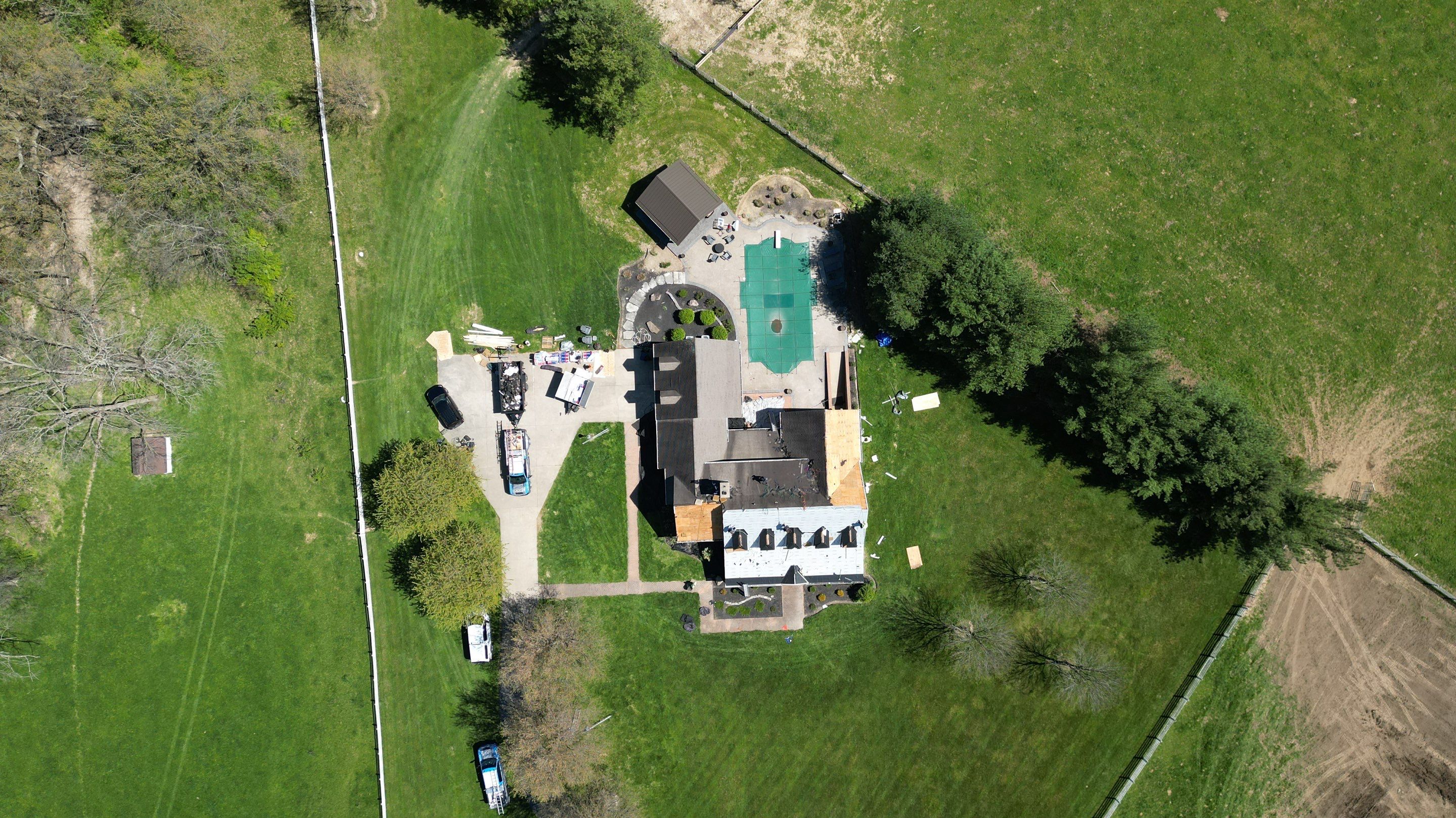 Residential Roofing Installation using Timberline HDZ Shingles - Barkwood by RoofX 