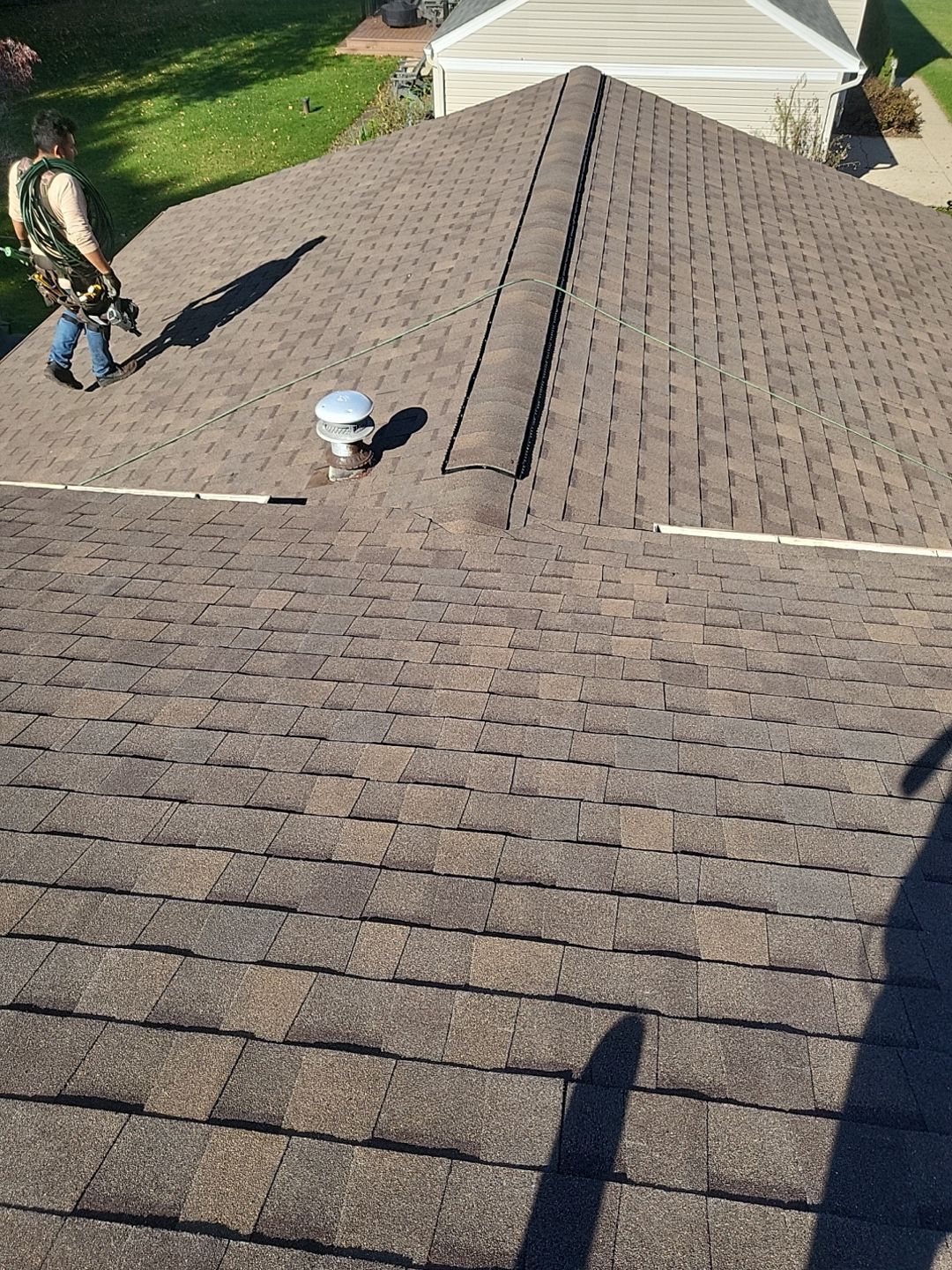 ATLAS PINNACLE COLOR: HEATHERBLEND DRIP EDGE: MUSKET BROWN by Eagle Eye Roofing