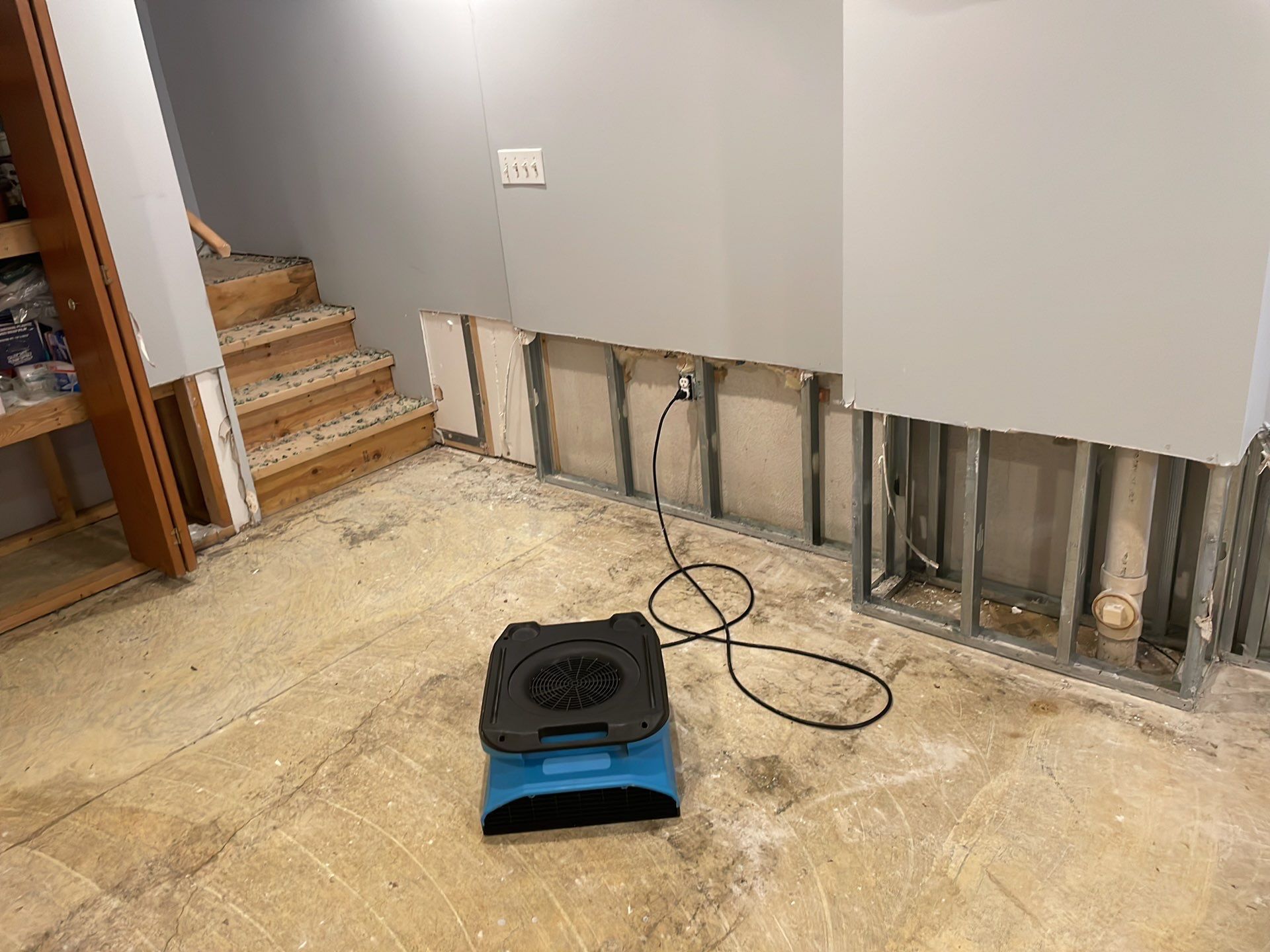 Project in Farmington Hills by EzDry Water Mitigation & Property Restoration