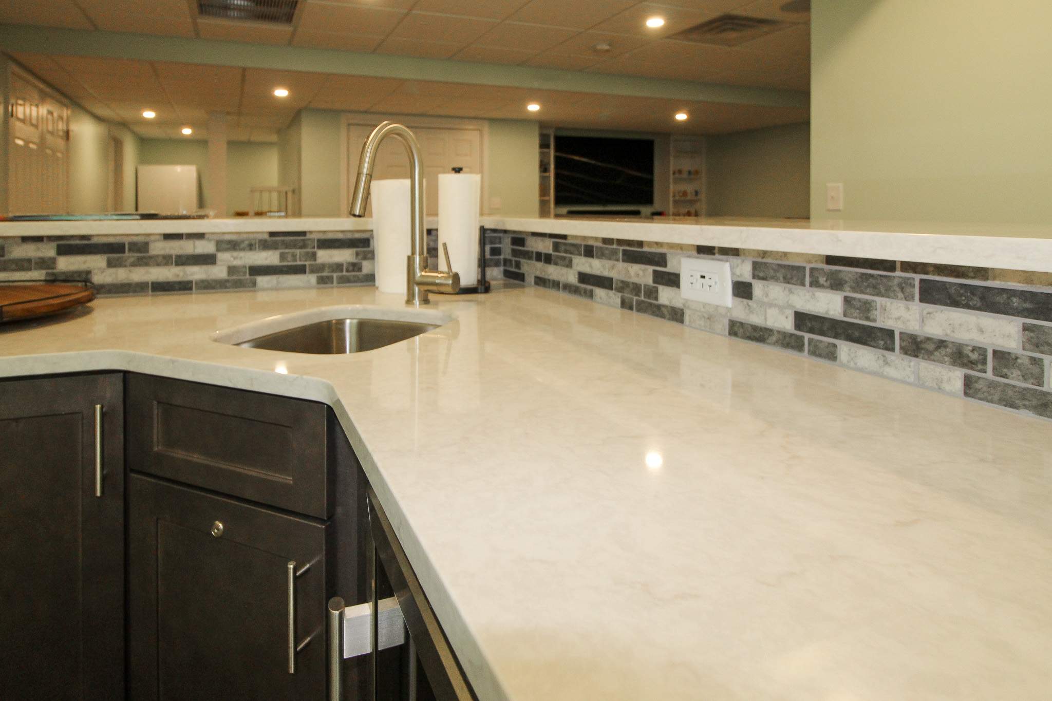 Basement and Bathroom Remodel by Ivy Lea Construction