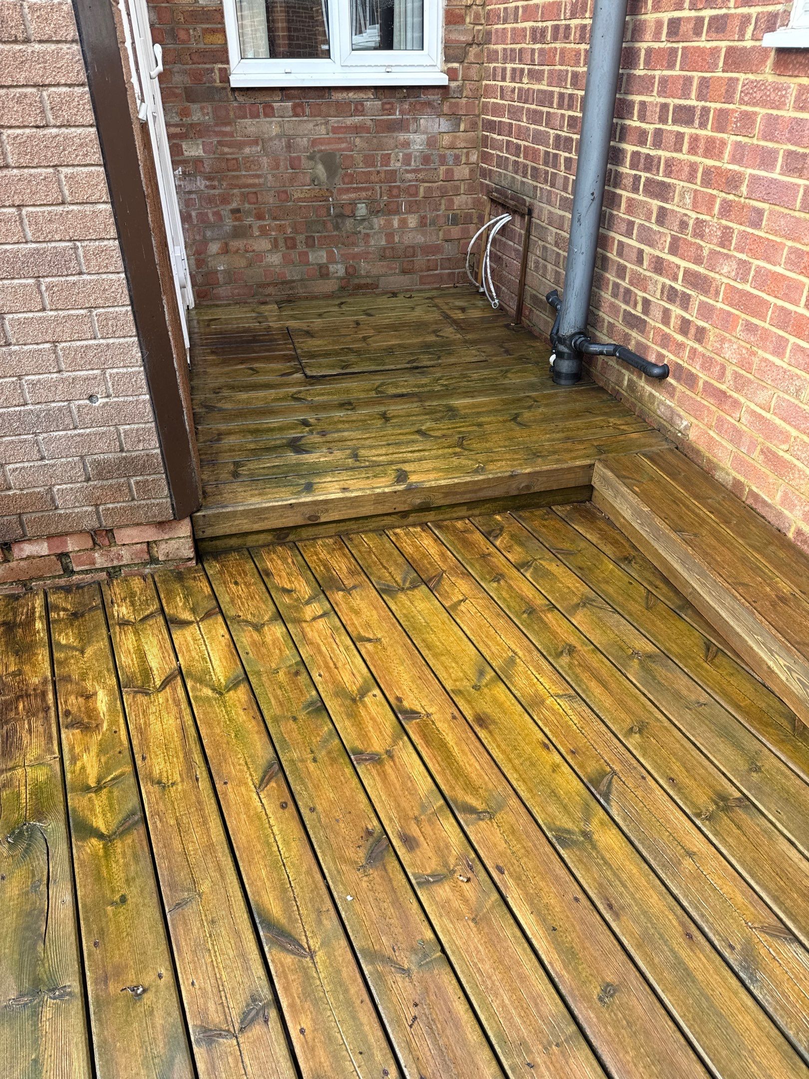 Decking Clean - Pre Staining by Ges Exterior Cleaning ltd