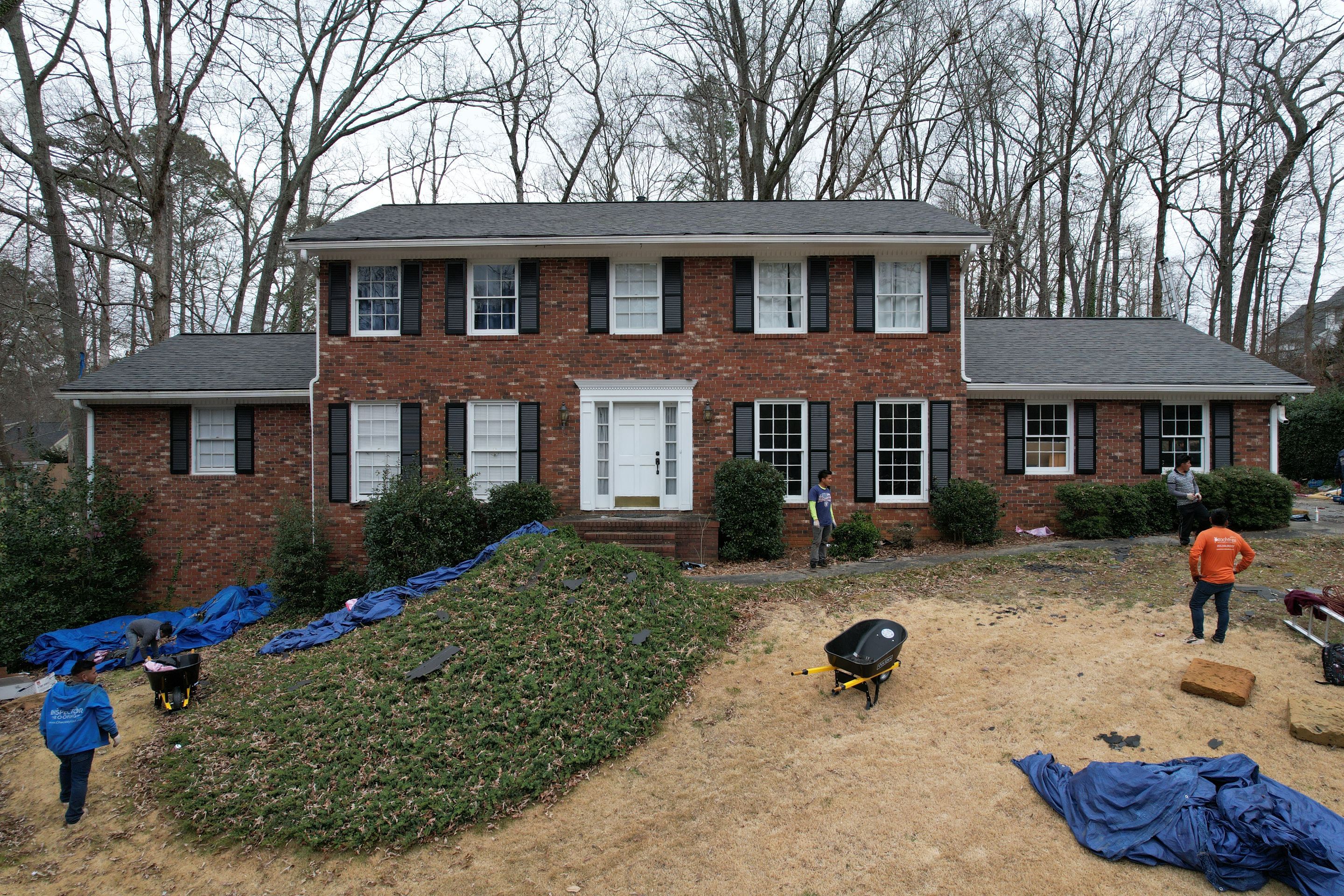 Residential Roofing Installation using Owens Corning by Inspector Roofing and Restoration