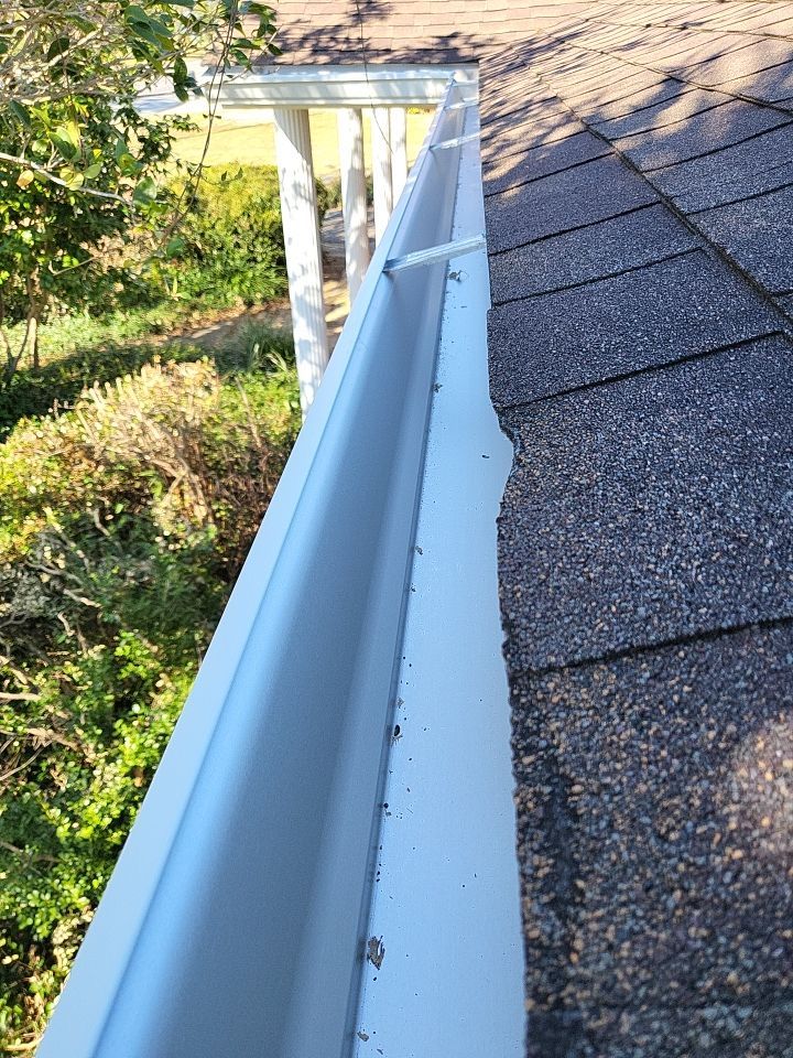 Gutter Installation using K-Style Gutters by Gutter Professors