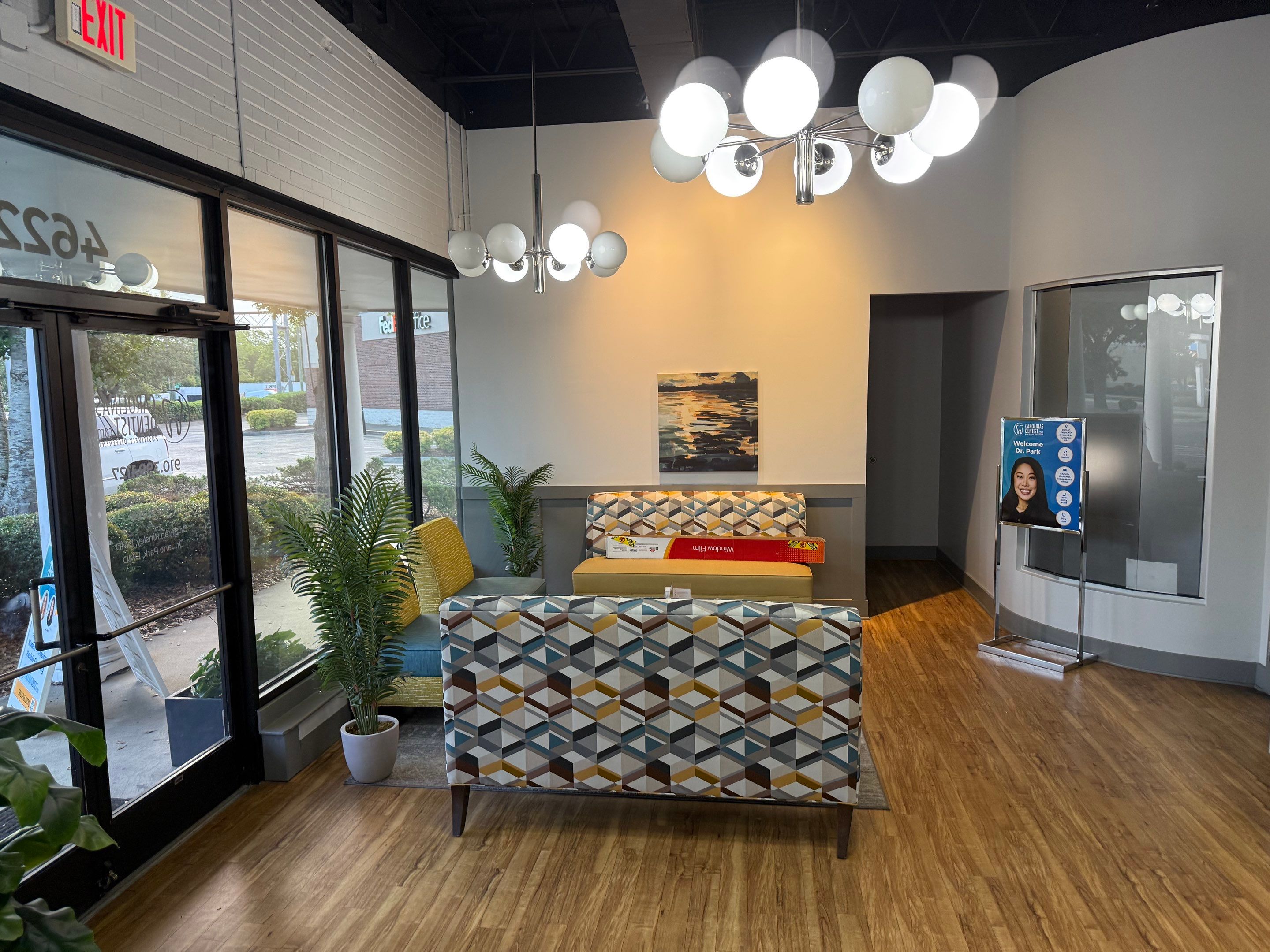 Carolina Dentist Office project in Wilmington, NC by Tint USA Coastal Carolina