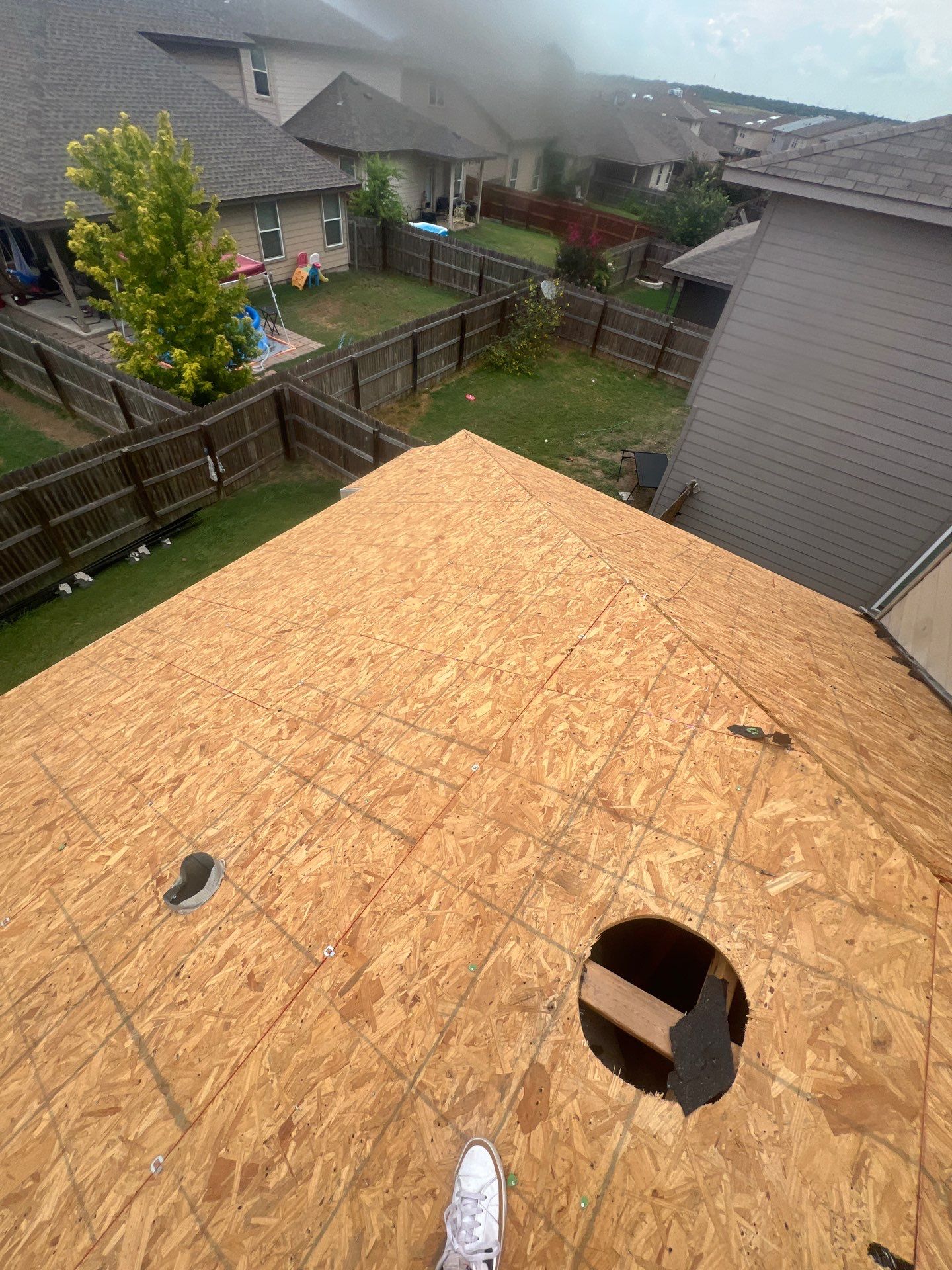 Project in San Marcos by Rhino Roofing and General Contracting, LLC