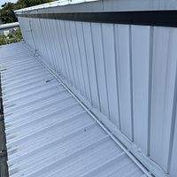 24ga 1.5" Mechanical Seam Mill Finish  by Total Roofing System The Metal Roof Experts