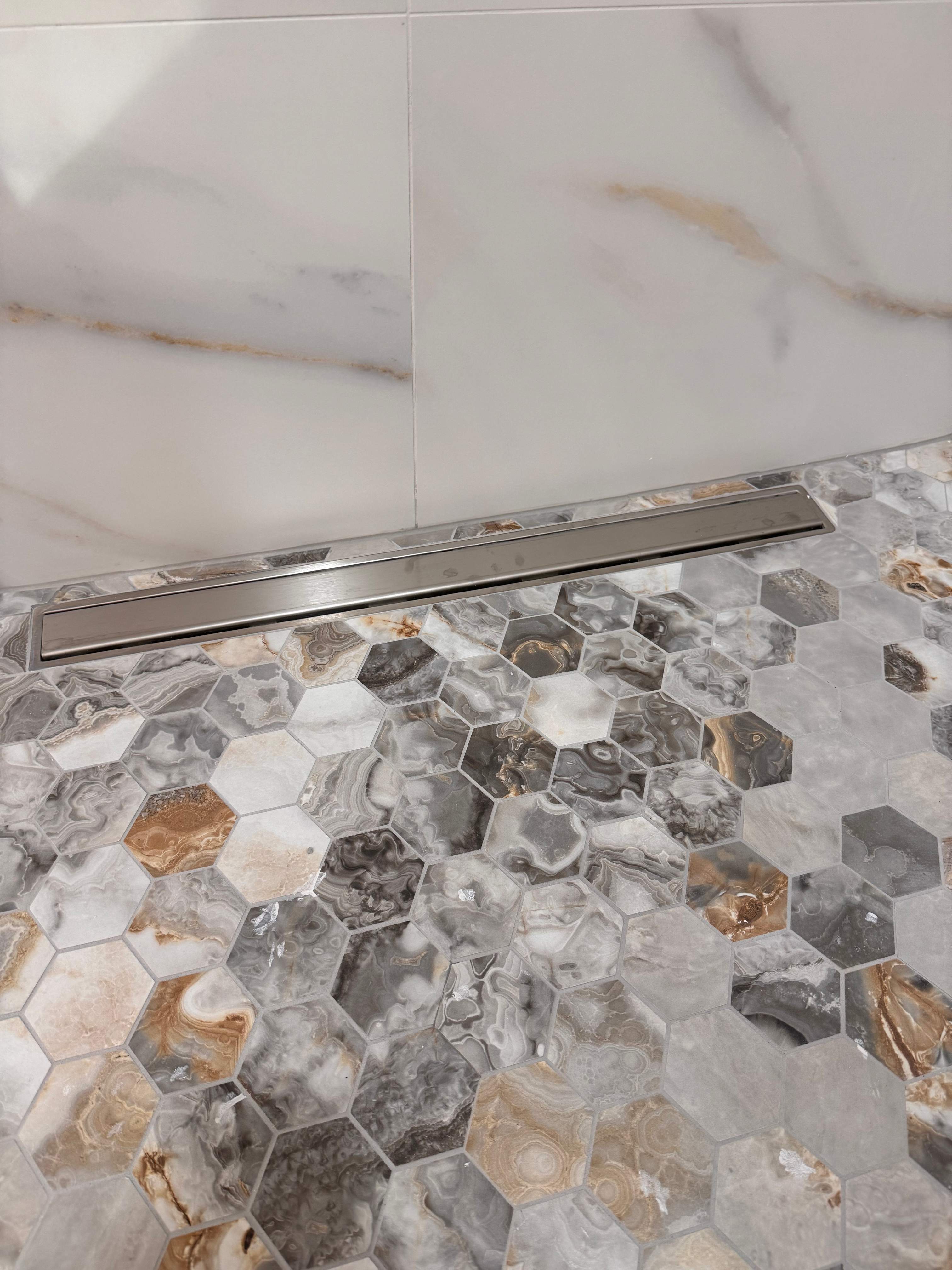 Master bathroom renovation by Prudencio