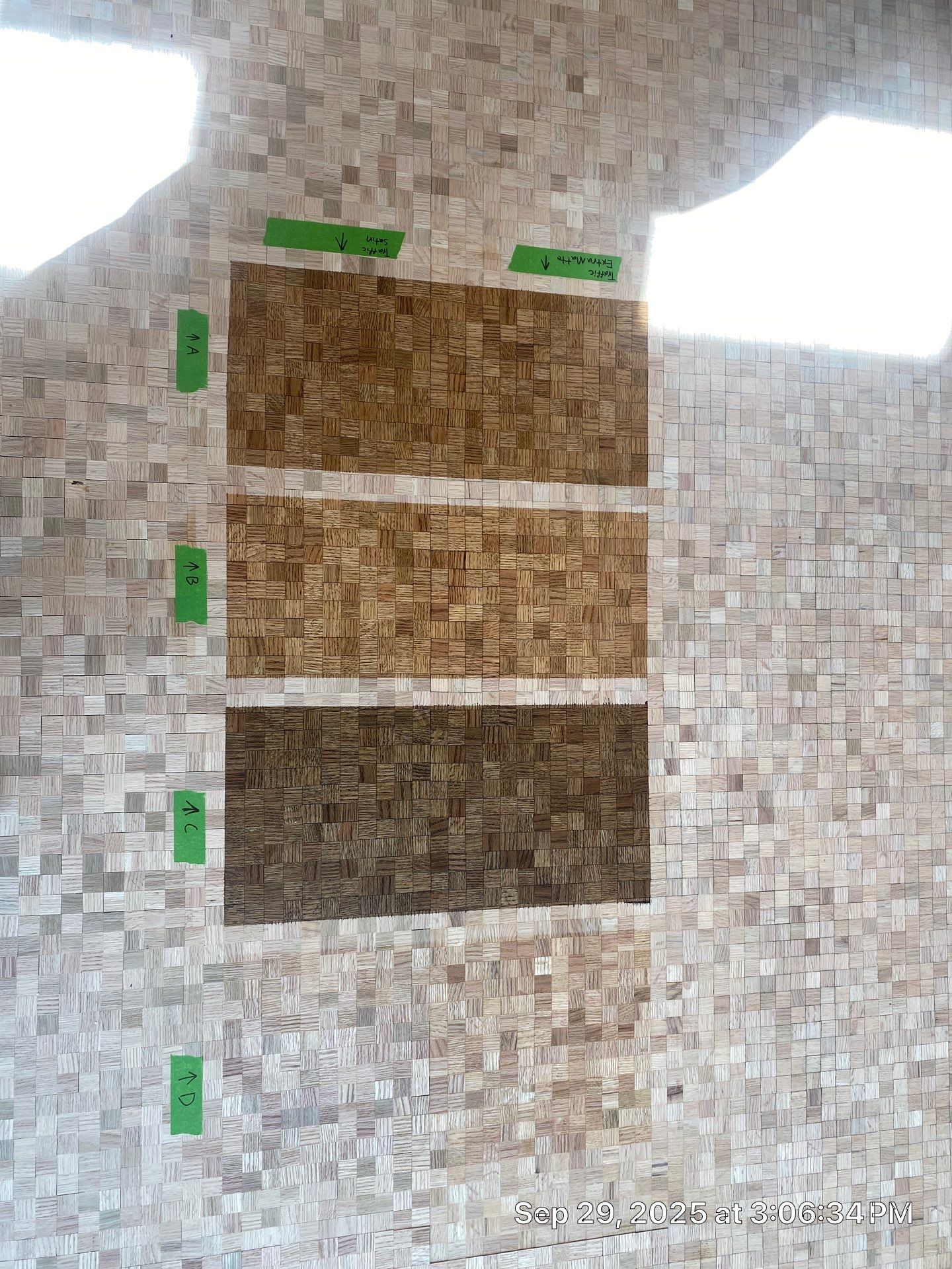 UNIQUE MID CENTURY MODERN Square Wood Tile Floor by RTBaldwin Hardwood Floors