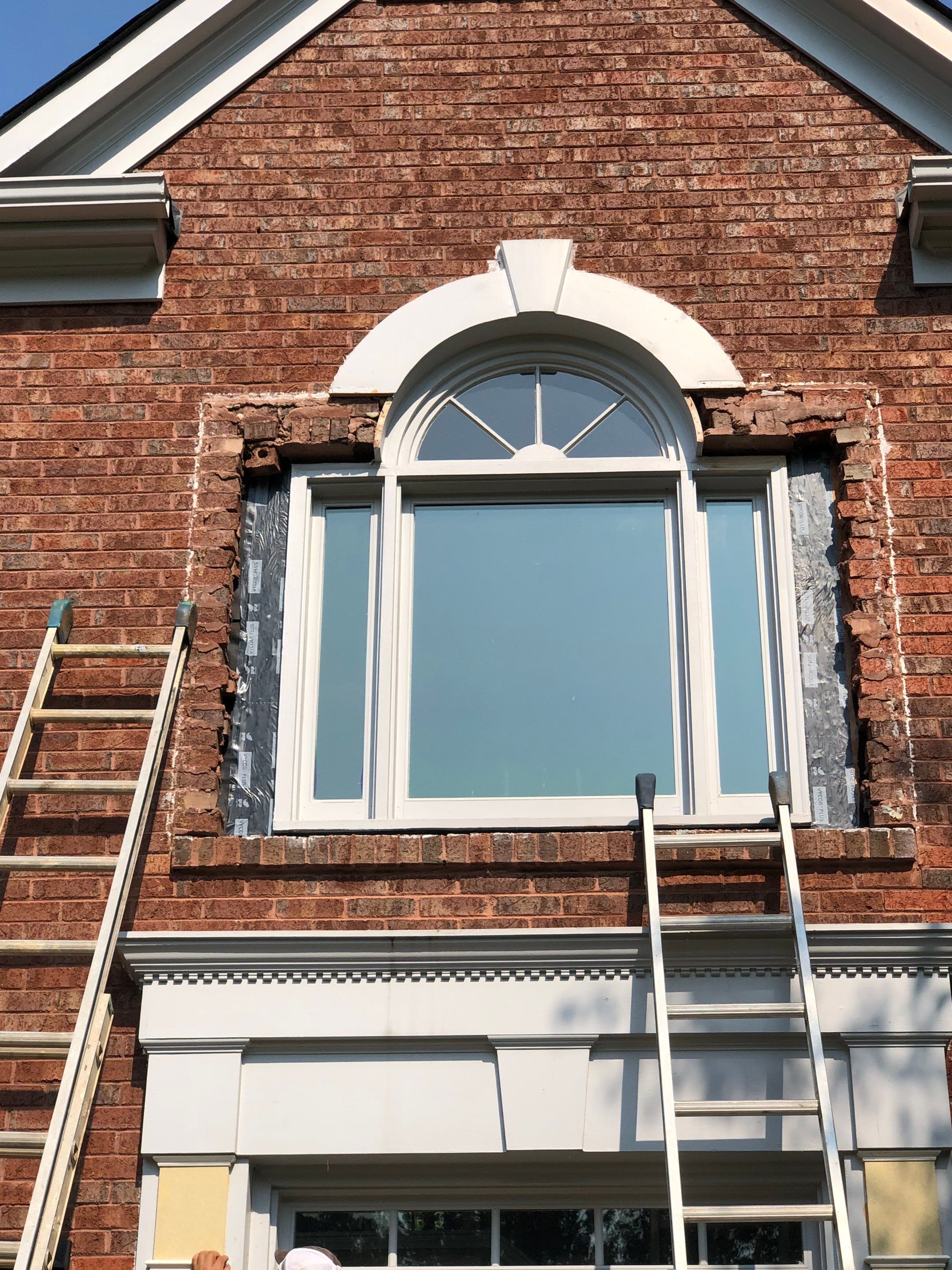 Exterior Painting and Trim Refresh for a Woodstock Brick Home by Swift Home Renovations