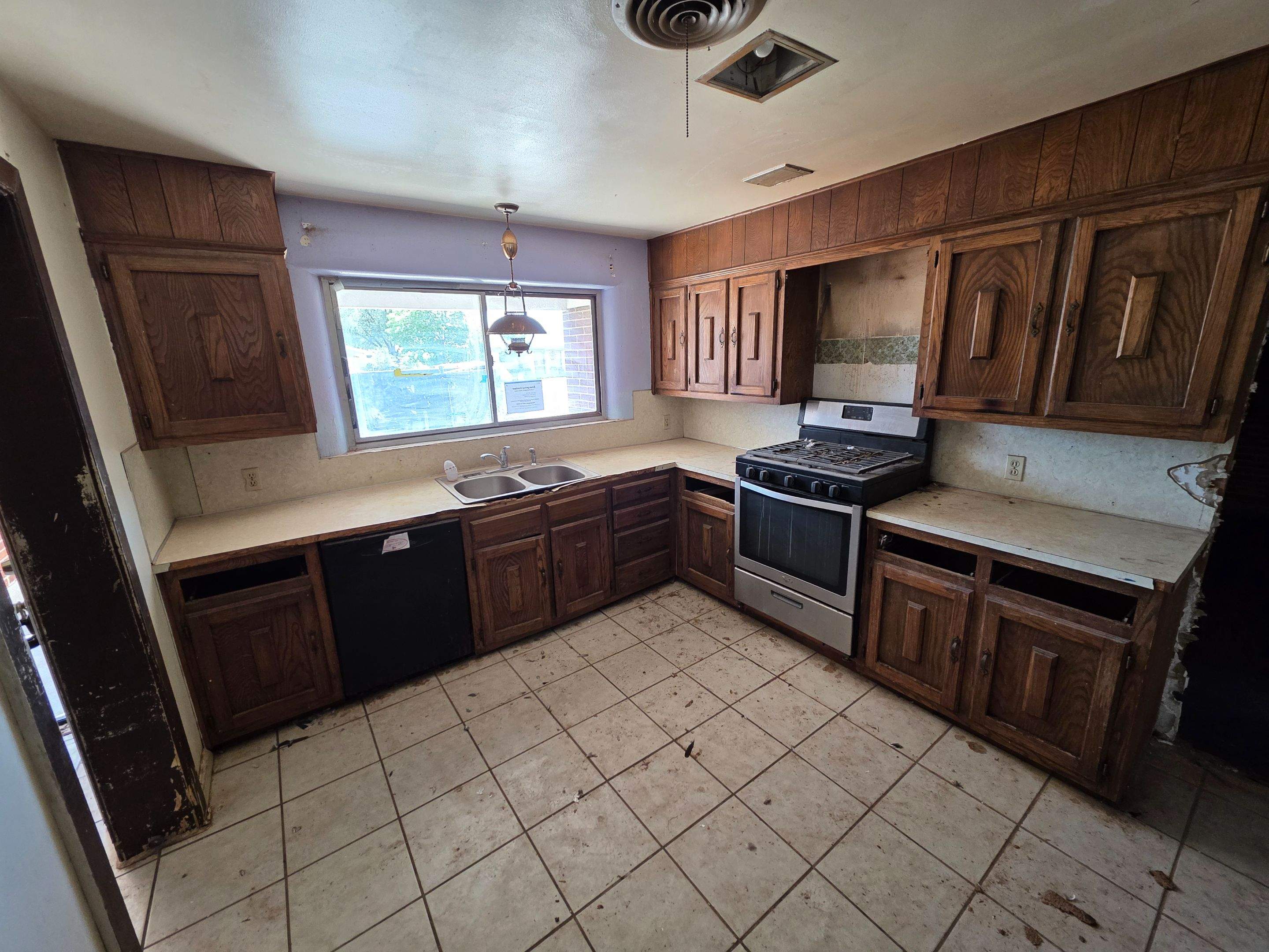 Restoration of an abandoned home - Project in Midland, TX by Harden Enterprise Services LLC