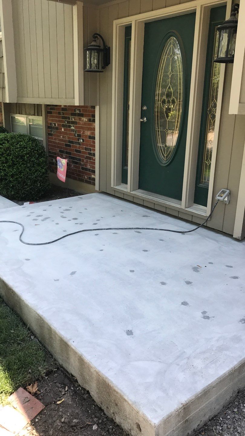 Walkway using Domino  by Select Painting, Coatings & Garage Cabinets