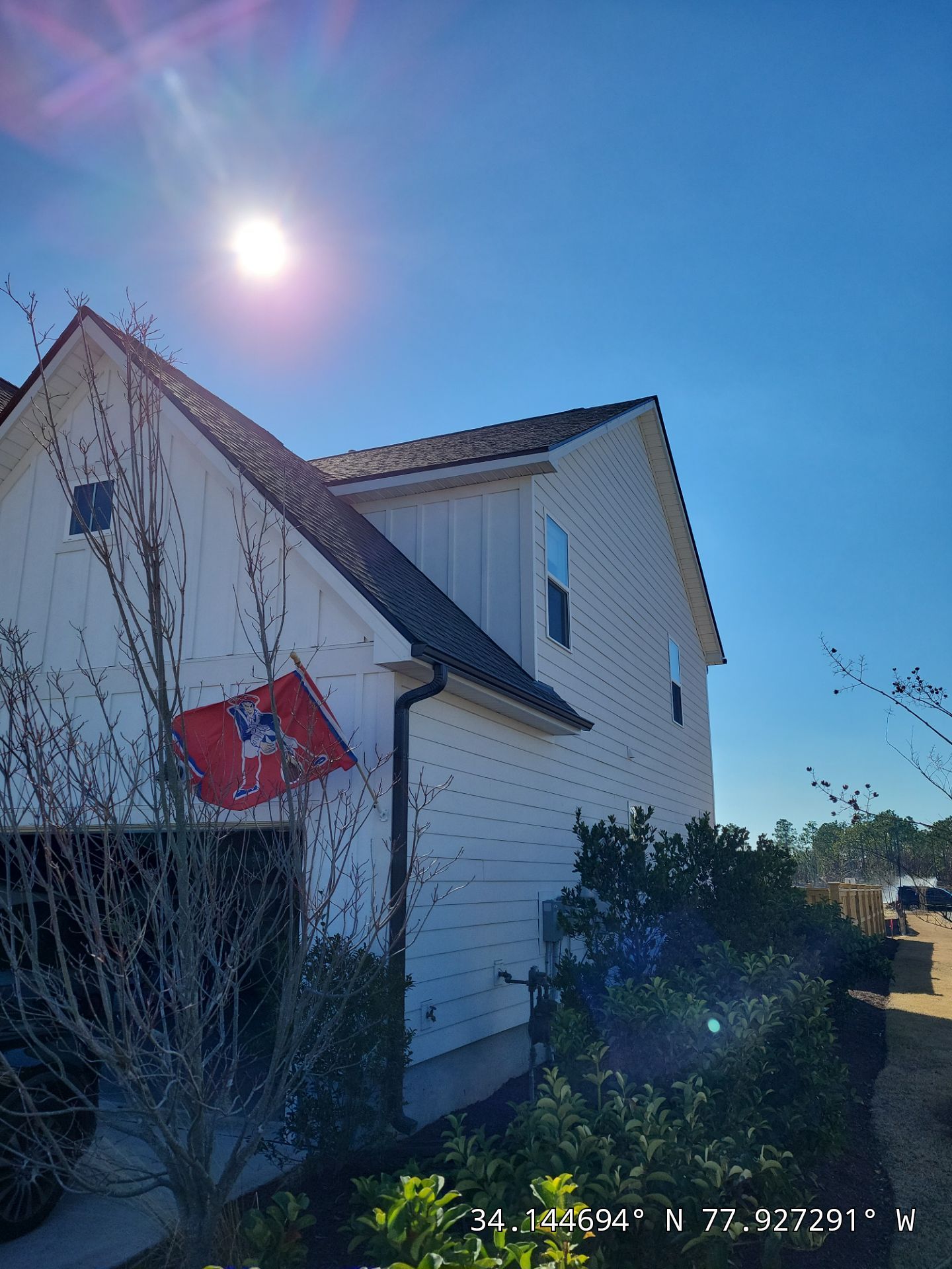 Insurance Workscope Hardie Board Repair using James Hardie HZ10 Plank Smooth  by RGR Construction and Roofing, LLC