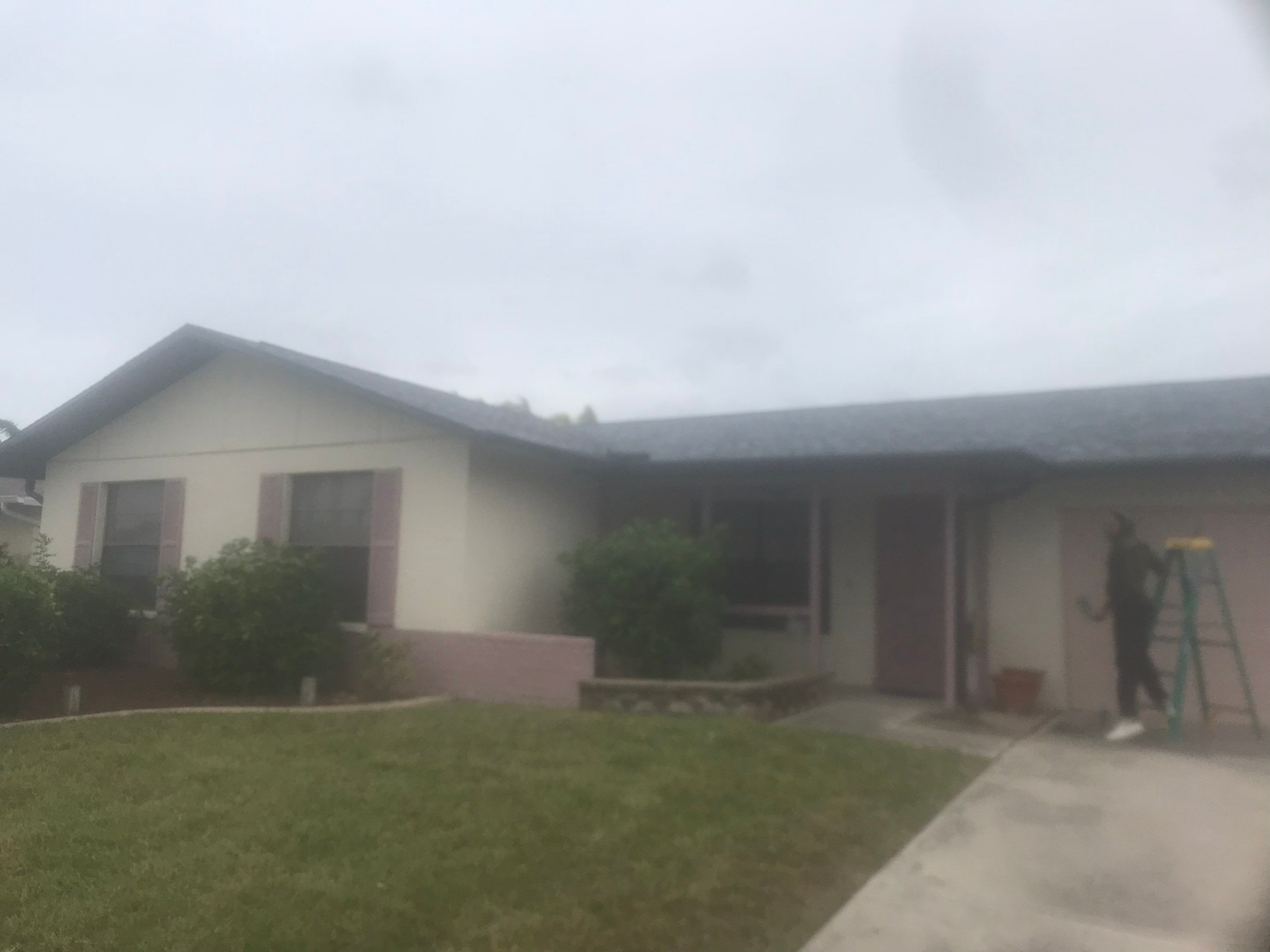 6-inch Aluminum Bronze Seamless Project with Downspouts, Splash Guards. Soffit&Fascia in Cape Coral FL by Gutter Professors