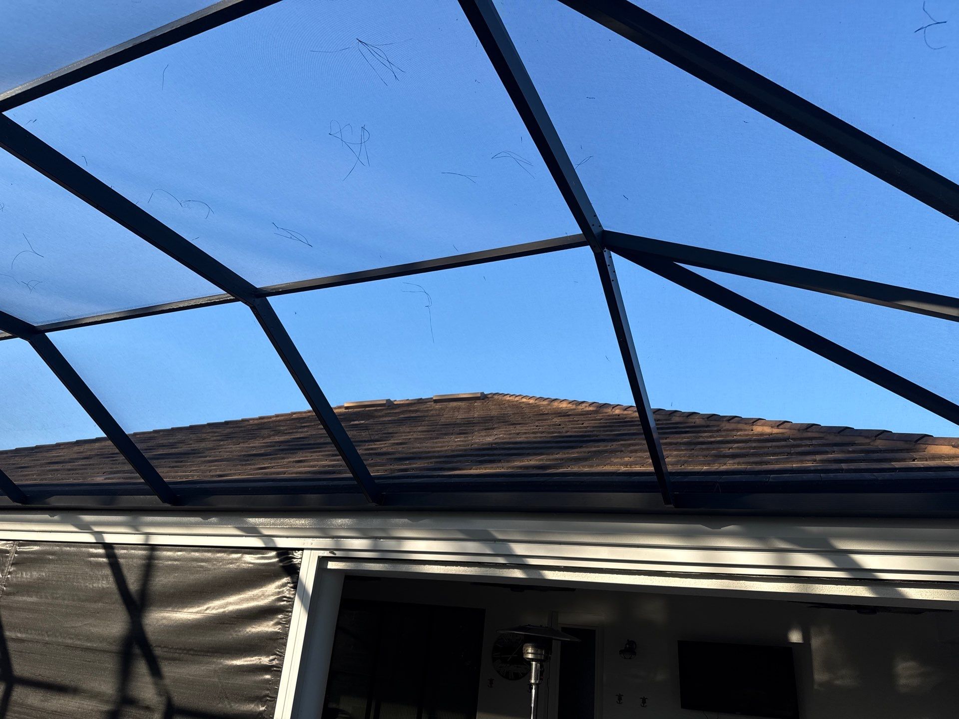 Flat Tile Roof, Paver Pool Deck & Driveway Cleaning | Cove at Twin Rivers, Parrish FL by Sunshine AquaWash