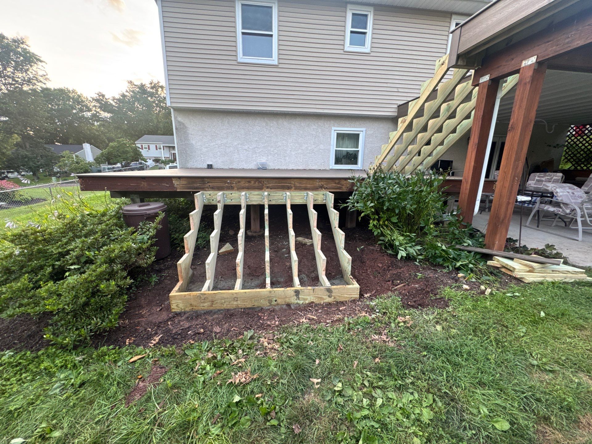 Project in Pottstown by deck guardian