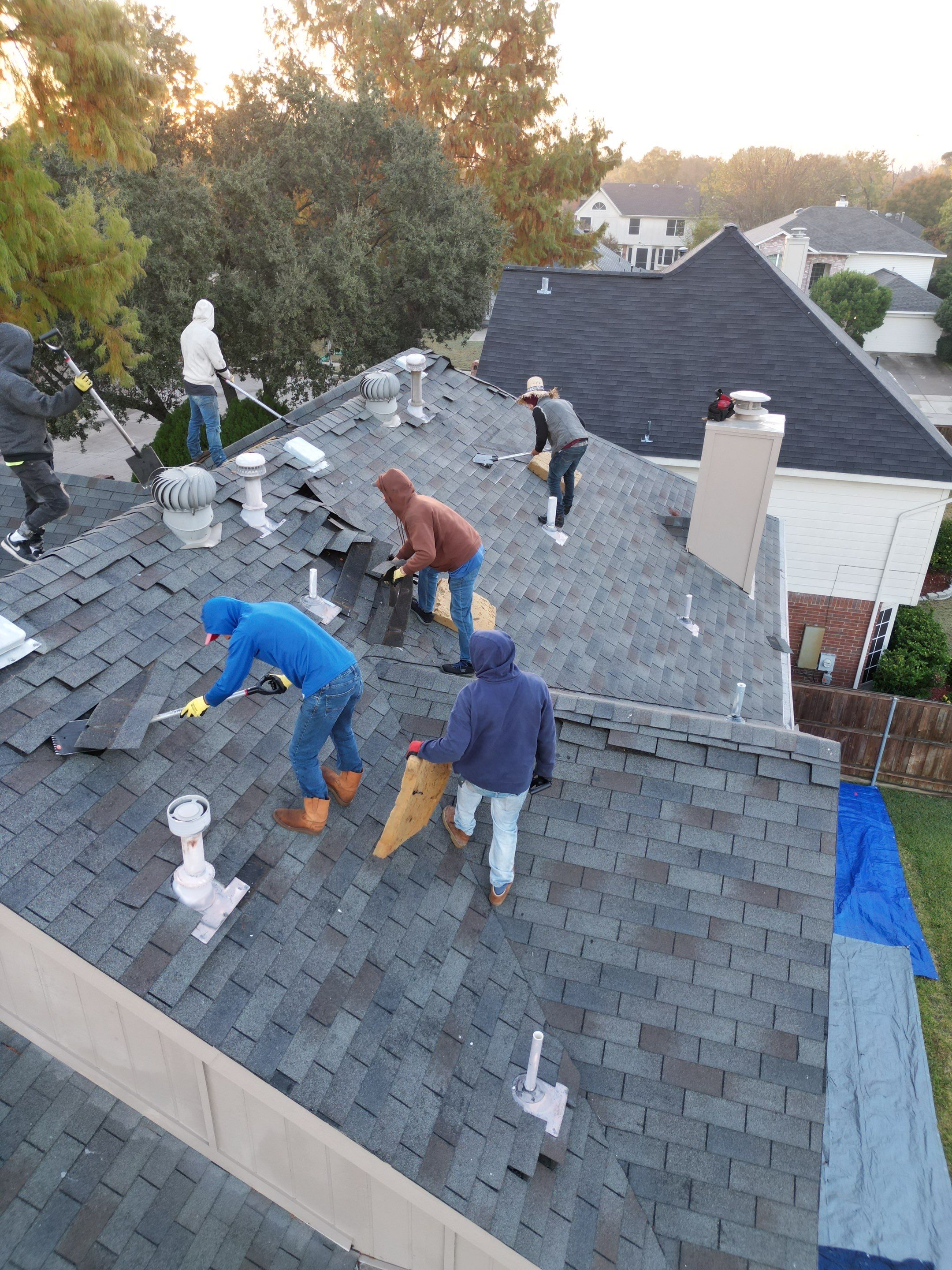 Project in Grand Prairie by Rhino Roofing and General Contracting, LLC