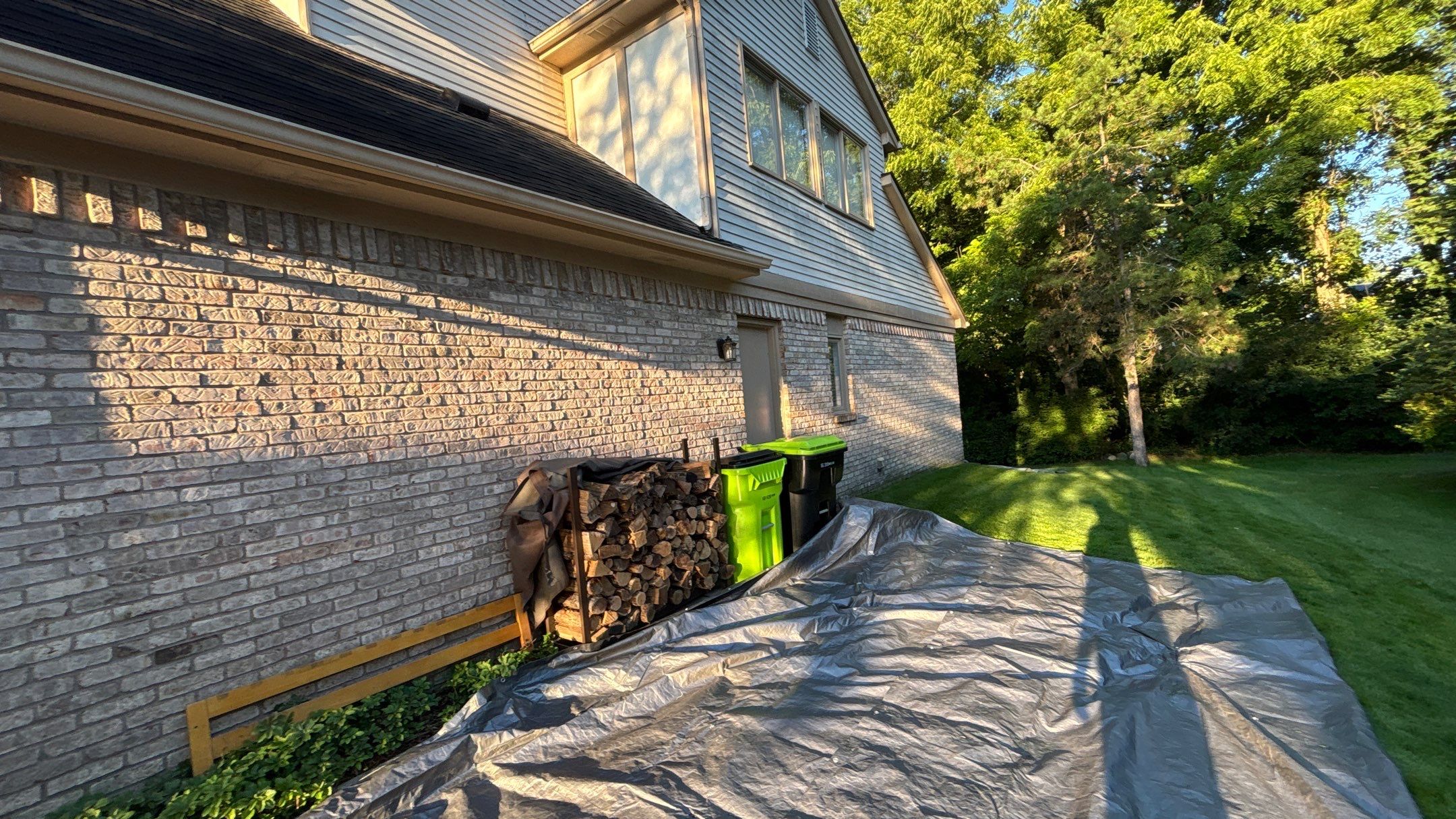Siding Replacement using Alside D5" Flagship Brown by 180 Contractors