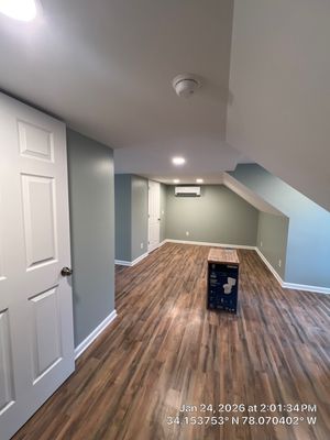 Upstairs Bedroom & Bathroom Renovation in Bolivia, NC