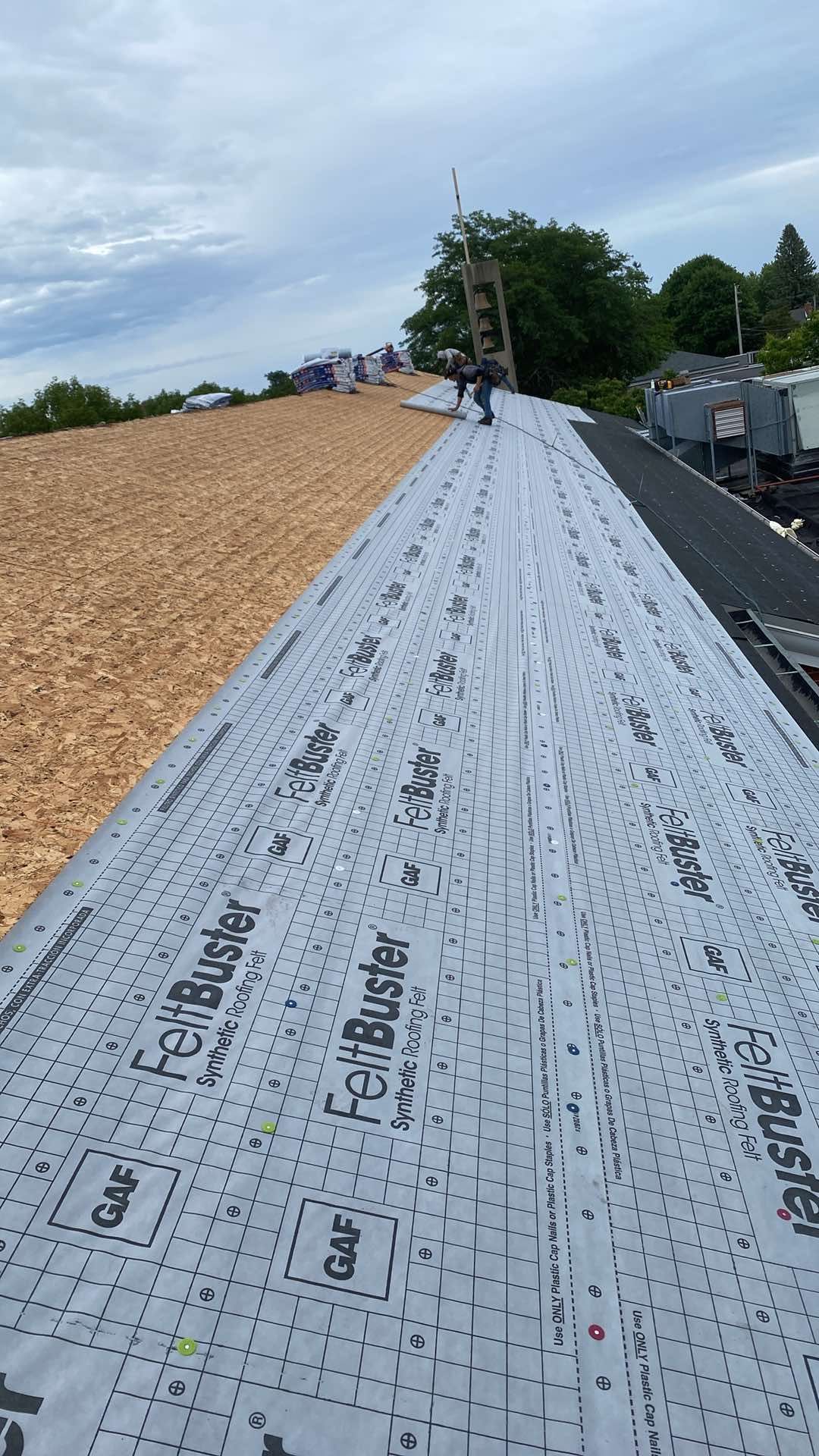 Lutherin Church Shingle Replacement  by Gellings Roofing & Siding