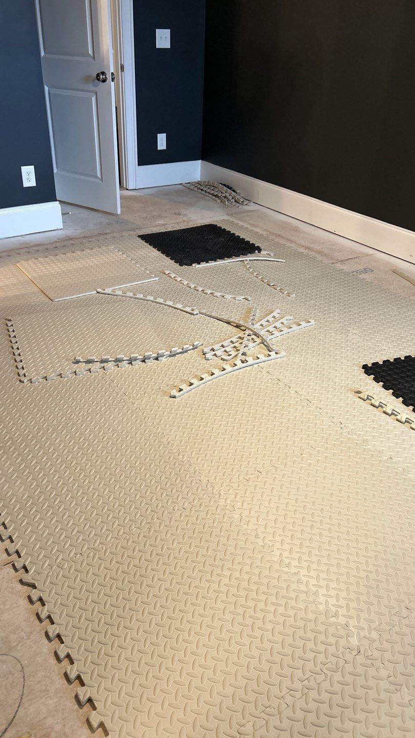 Flooring for Home Gym  by Footprints Floors of Nashville
