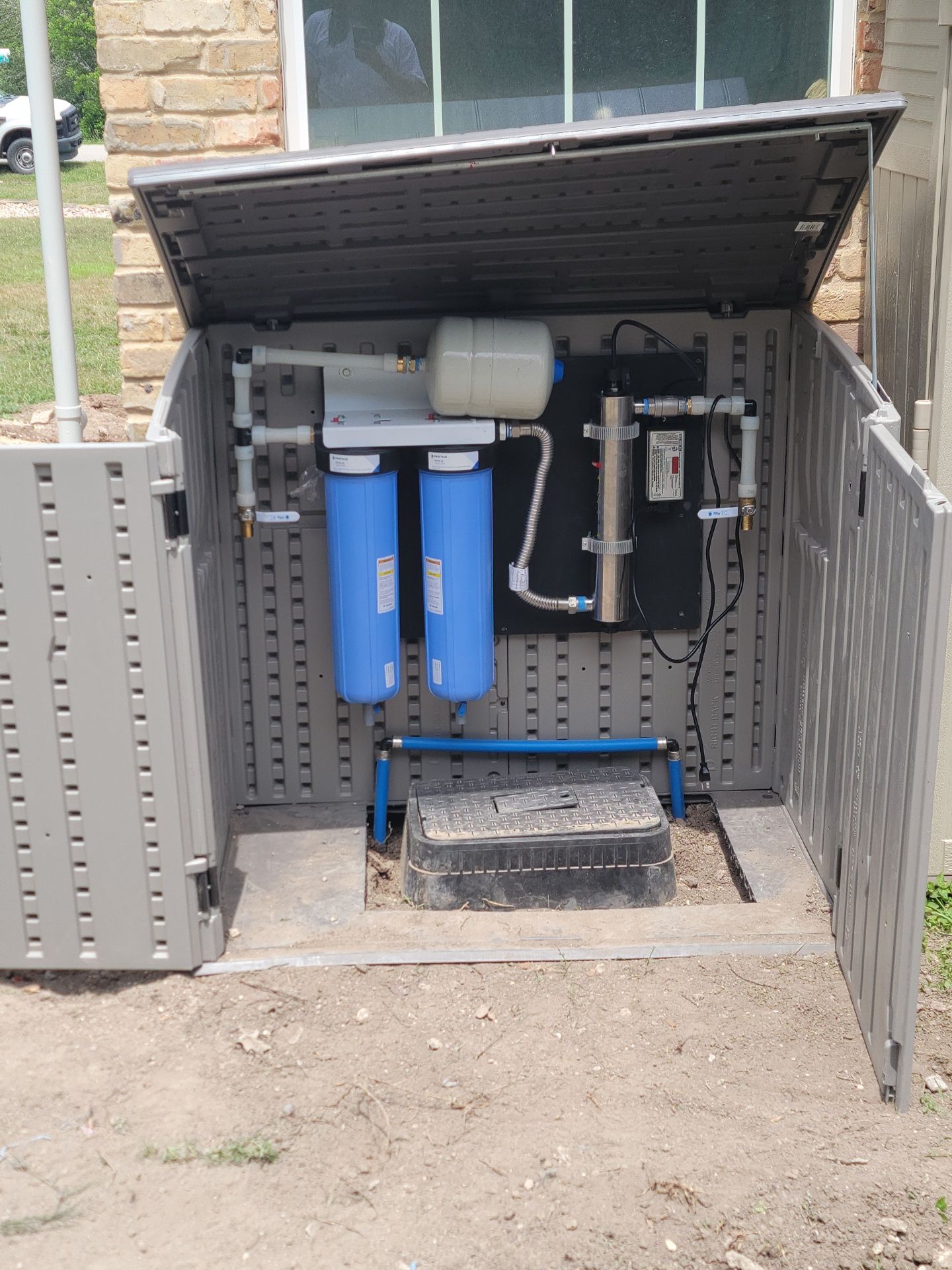 Primary water source to eliminate dependency on Public Water supply!  by Hill Country Rain Water