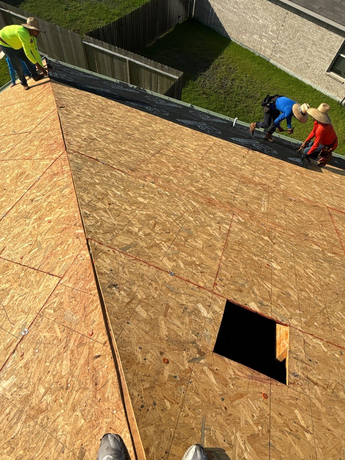 Residential Roofing Installation using Owen's Corning Duration (Lifetime) Shingles by Roof Repair Company