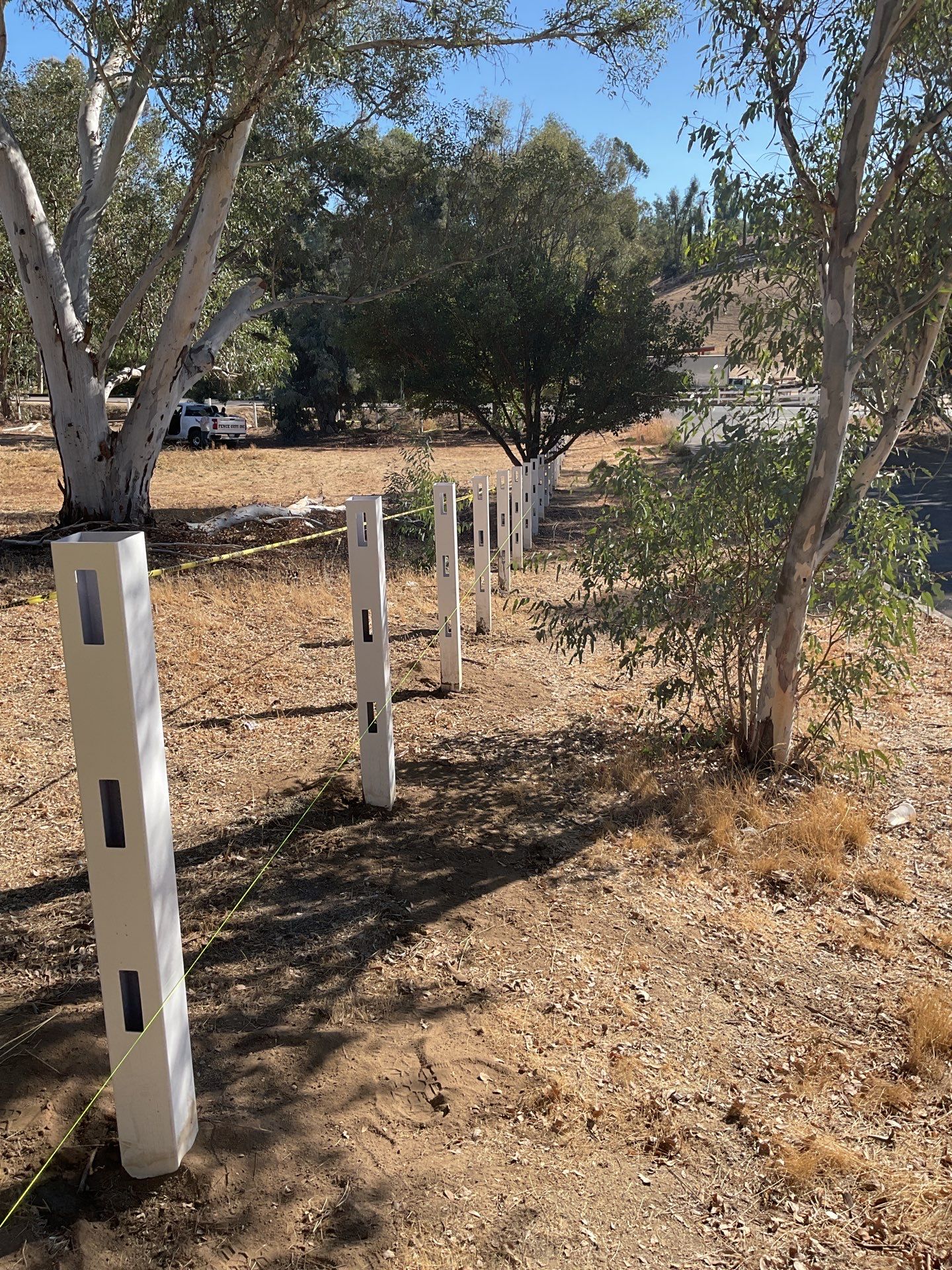 Fence Installation using Vinyl  by Fence Guys Inc. 