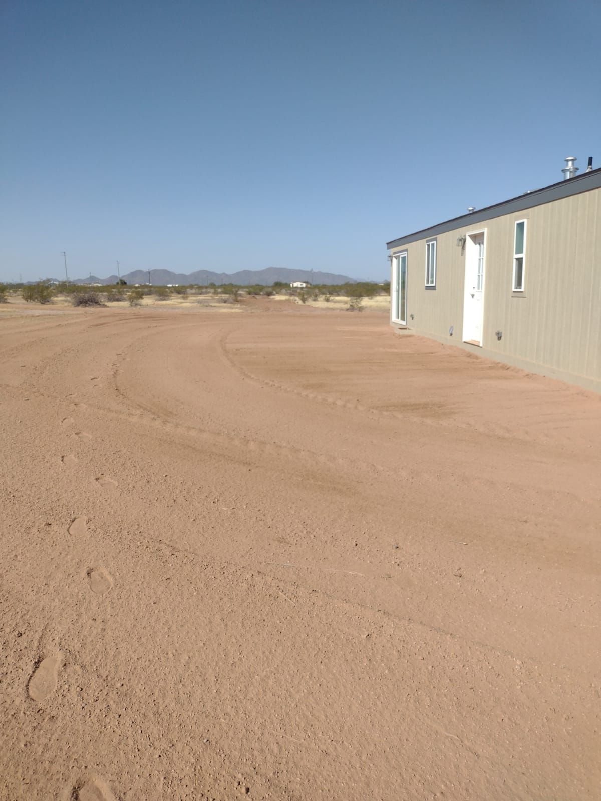 Project in Eloy by Mobile Home Installations