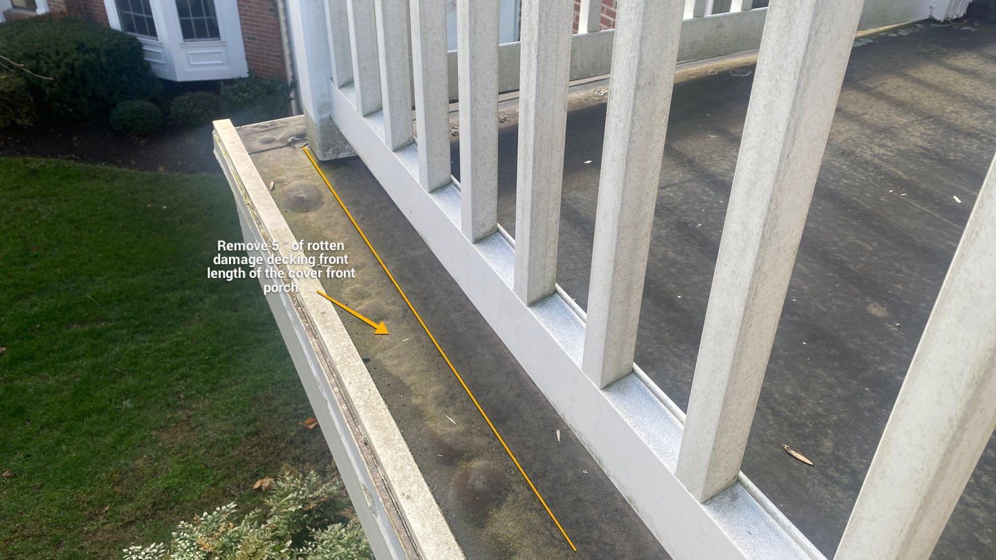 Exterior Repair using Porch and roof repair  by Alpha Design Services