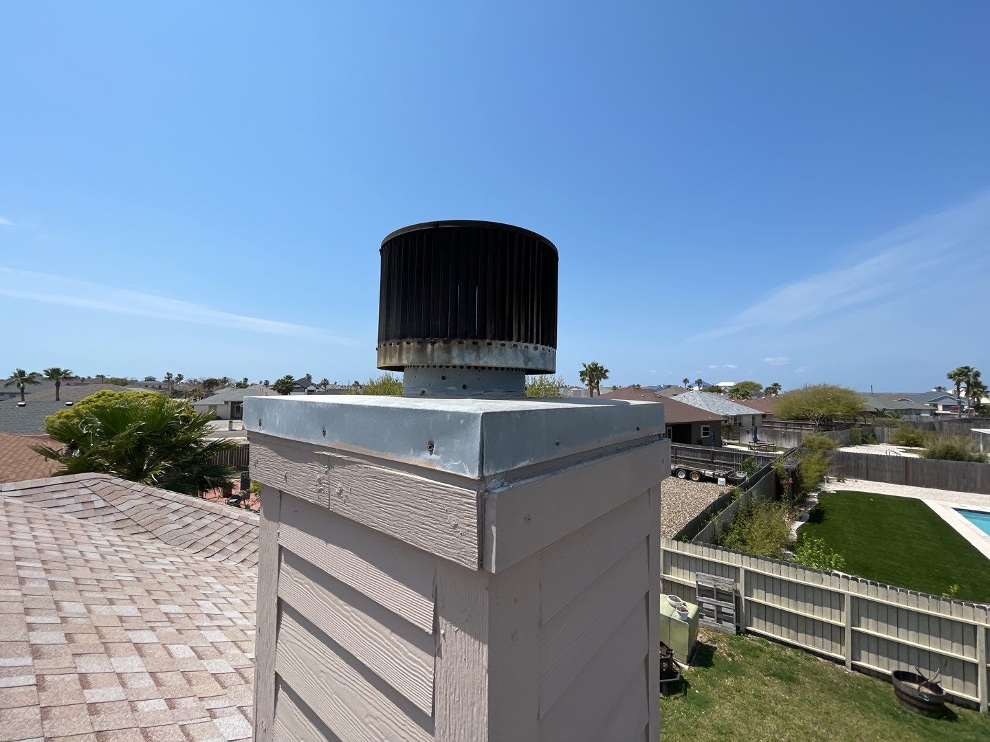 Chimney Cap Replacement With Stainless Steel by Lighthouse Roofing